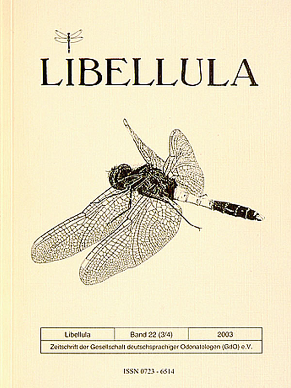 Libellula 2003/22. kötet 3-4. szám (Rippl-Rónai Múzeum RR-F)