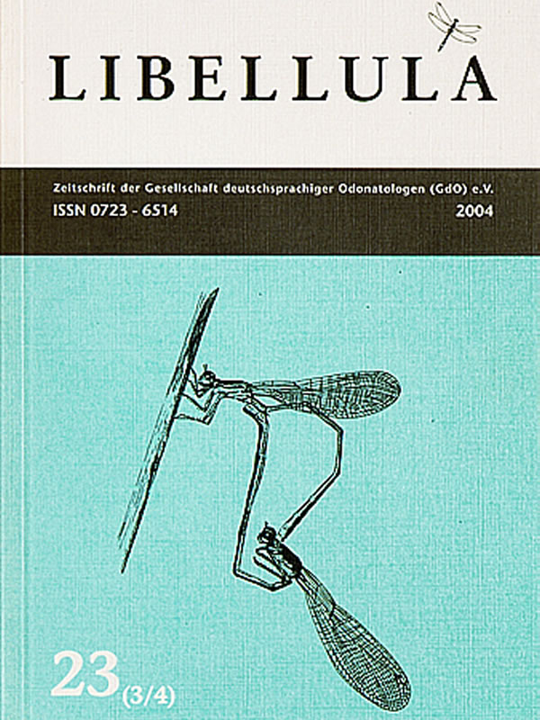 Libellula 2004/23. kötet 3-4. szám (Rippl-Rónai Múzeum RR-F)