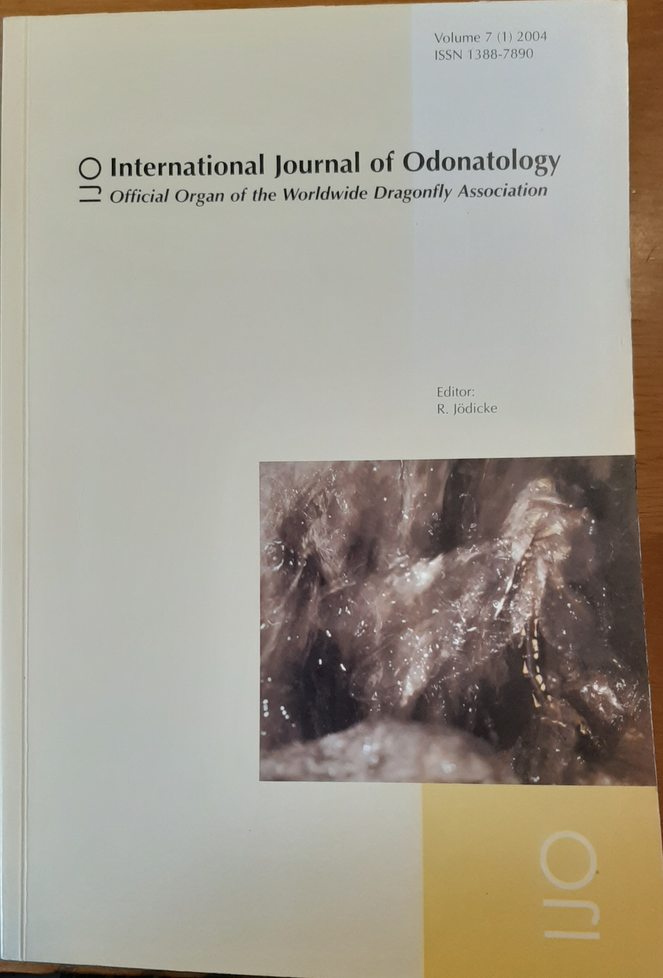 International Journal of Odonatology 2004/7. évf. 1.szám (Rippl-Rónai Múzeum RR-F)