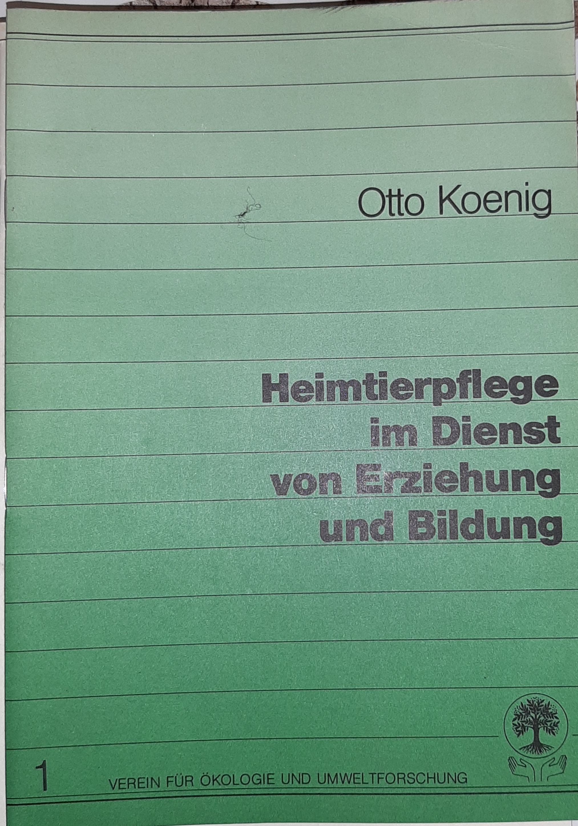 Otto Koenig: Heimtierpflege im Dienst von Erziehung und Bildung (Rippl-Rónai Múzeum RR-F)