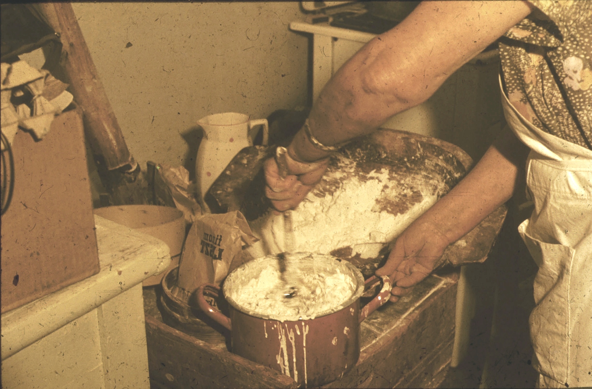 Máz készítése a mézeshez (Rippl-Rónai Múzeum RR-F)
