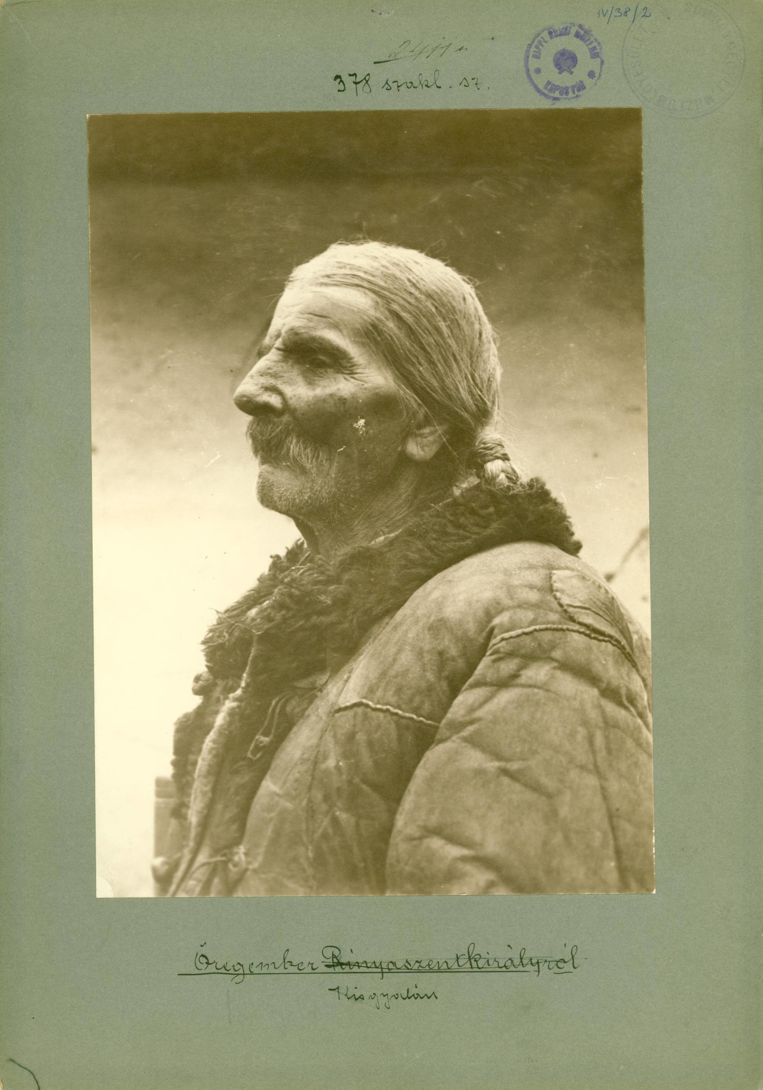 Öregember Kisgyalánról (Rippl-Rónai Múzeum RR-F)