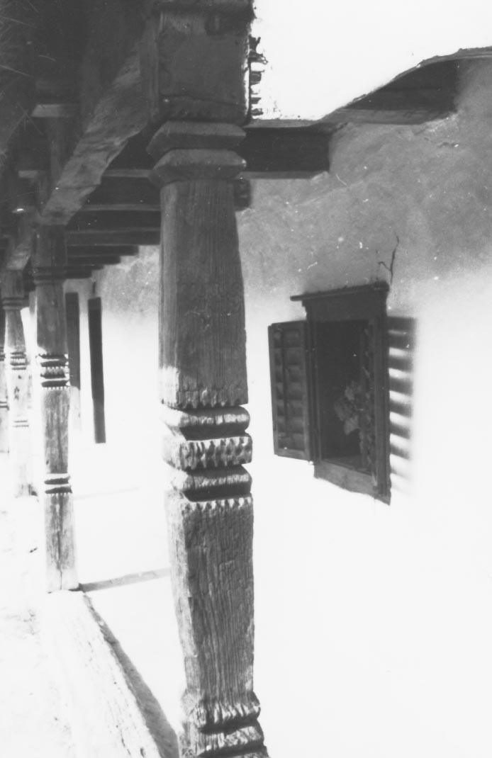 A nagykorpádi lakóház pitara délkeleti nézet (Rippl-Rónai Múzeum RR-F)