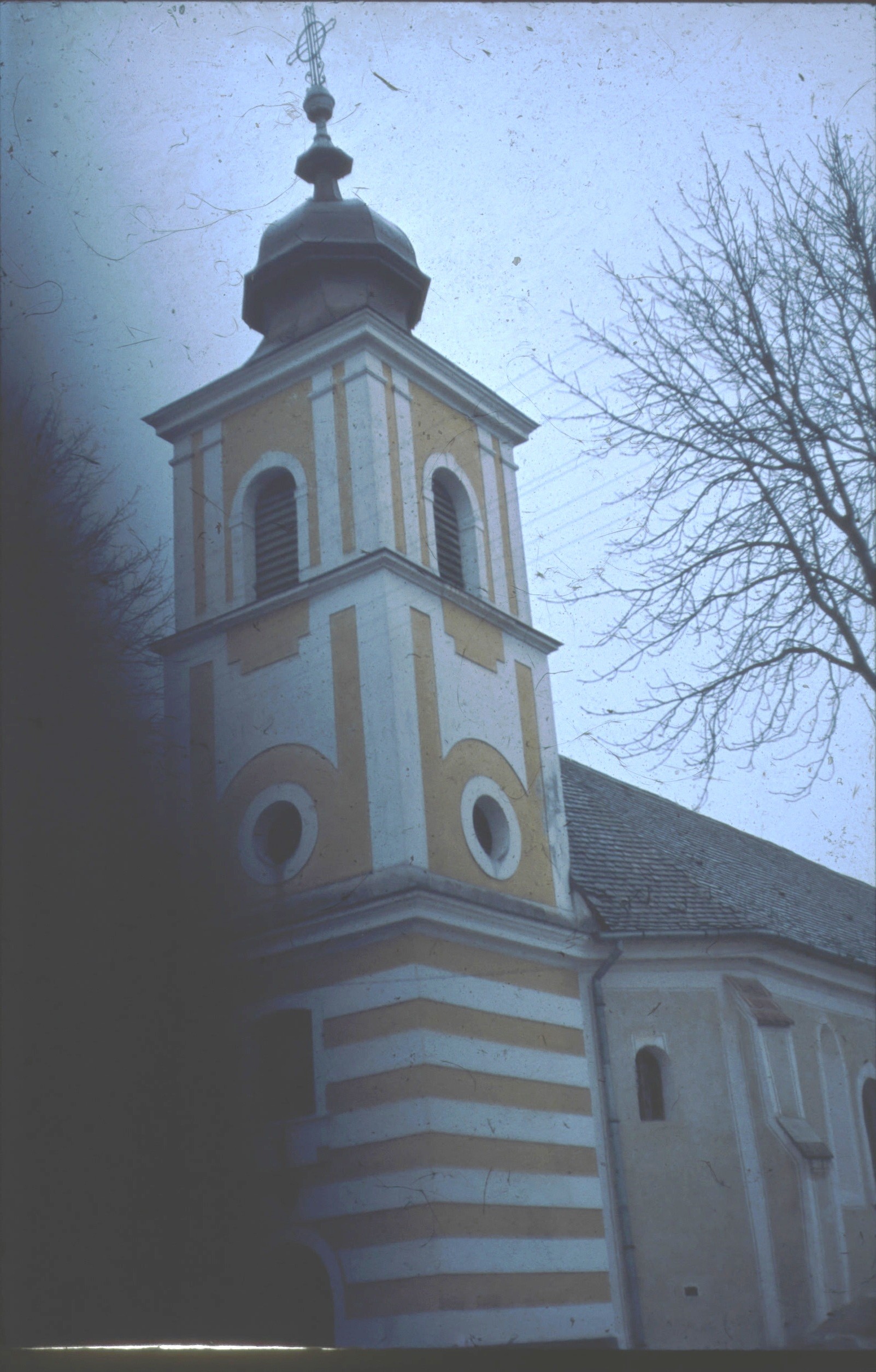 Balatonberényi templomtorony része (Rippl-Rónai Múzeum RR-F)