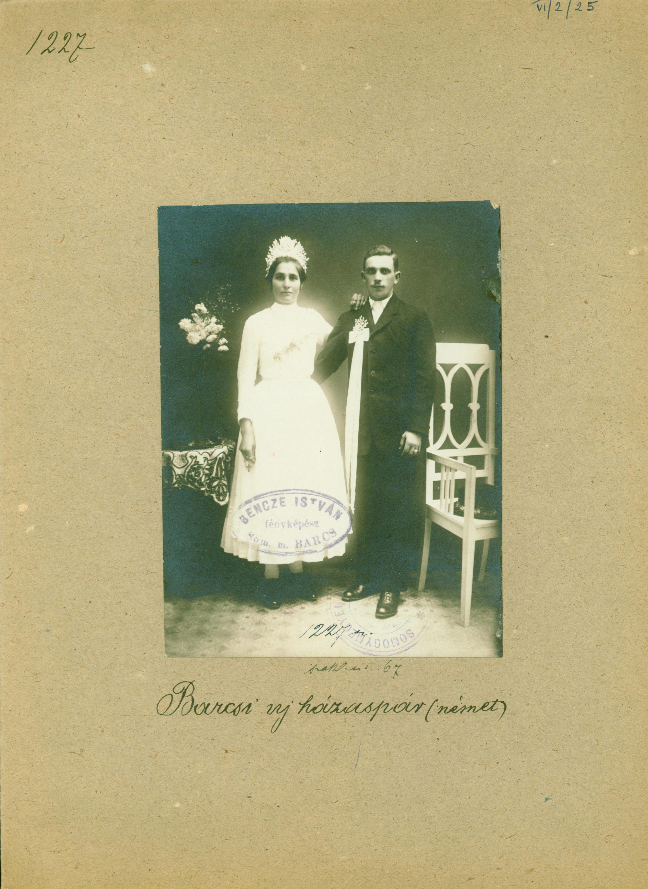 Barcsi új házaspár, német (Rippl-Rónai Múzeum RR-F)