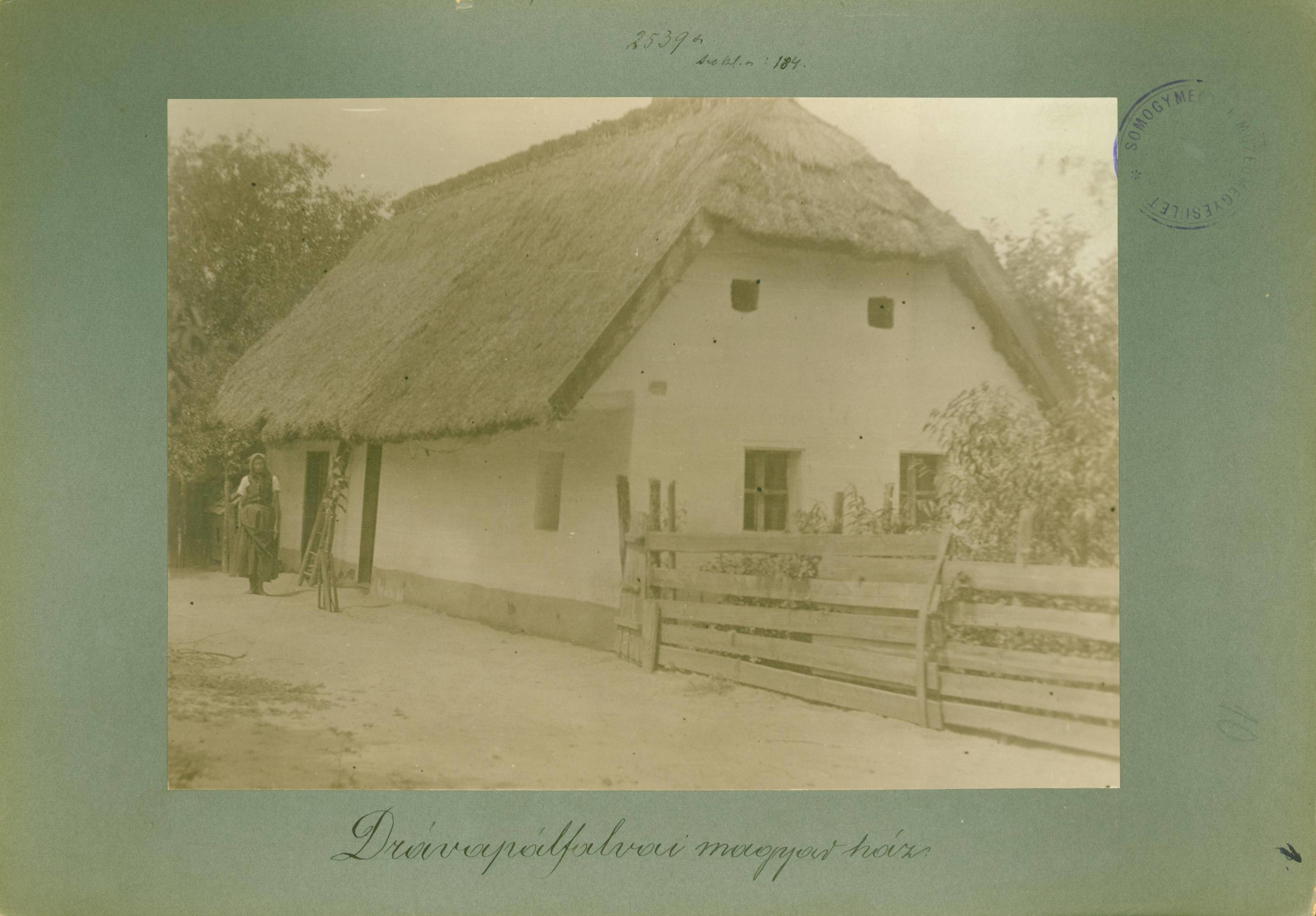 Drávapálfalvai magyar ház (Rippl-Rónai Múzeum RR-F)