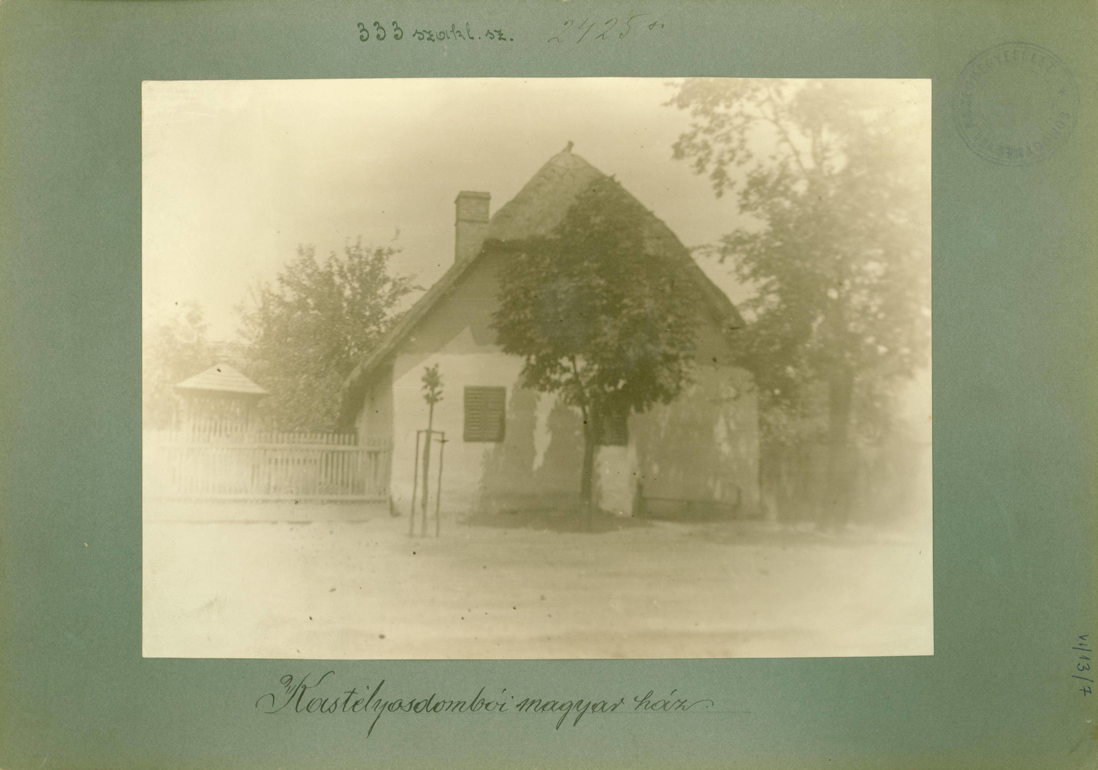 Kastélyosdombói magyar ház (Rippl-Rónai Múzeum RR-F)