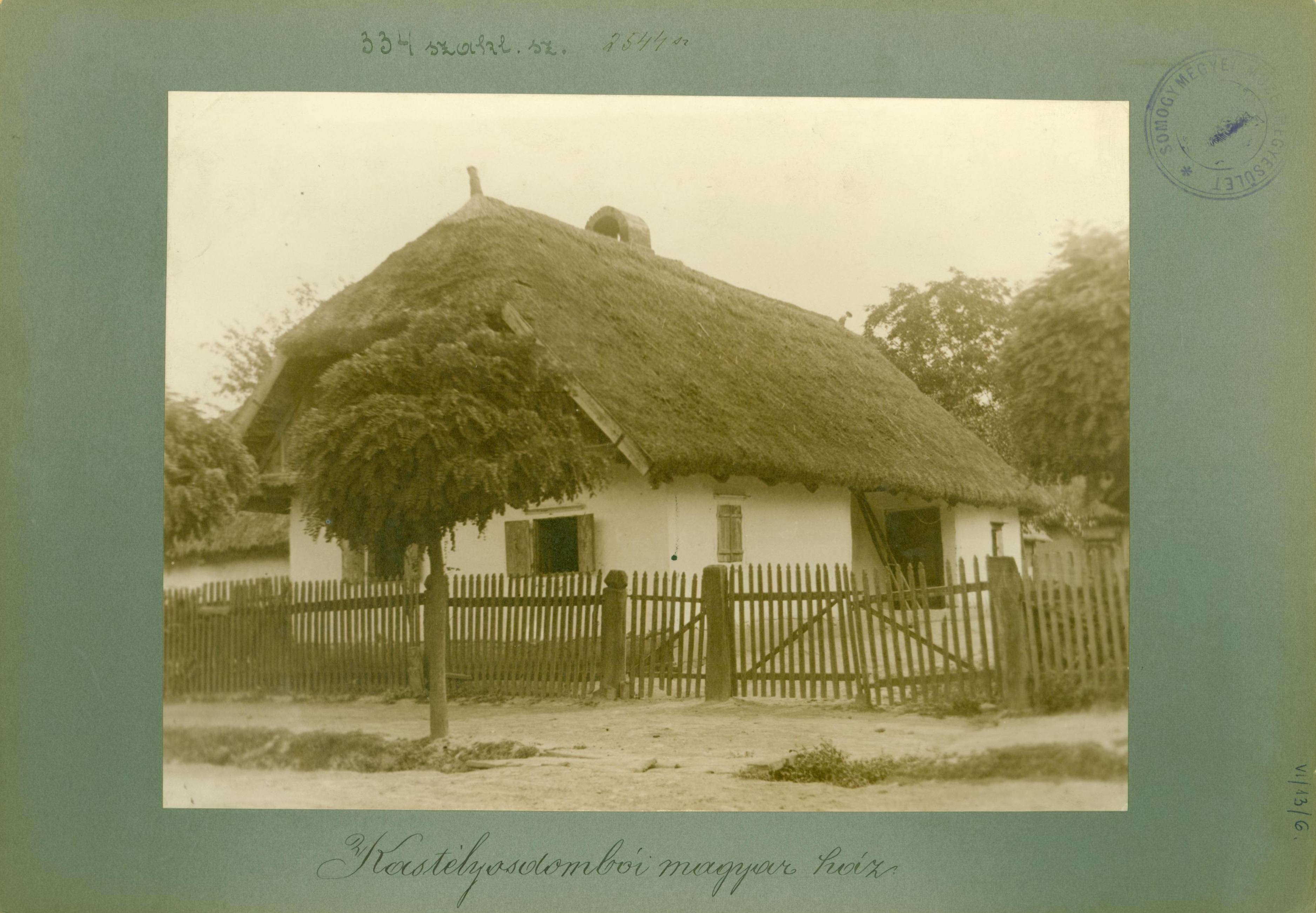 Kastélyosdombói magyar ház (Rippl-Rónai Múzeum RR-F)