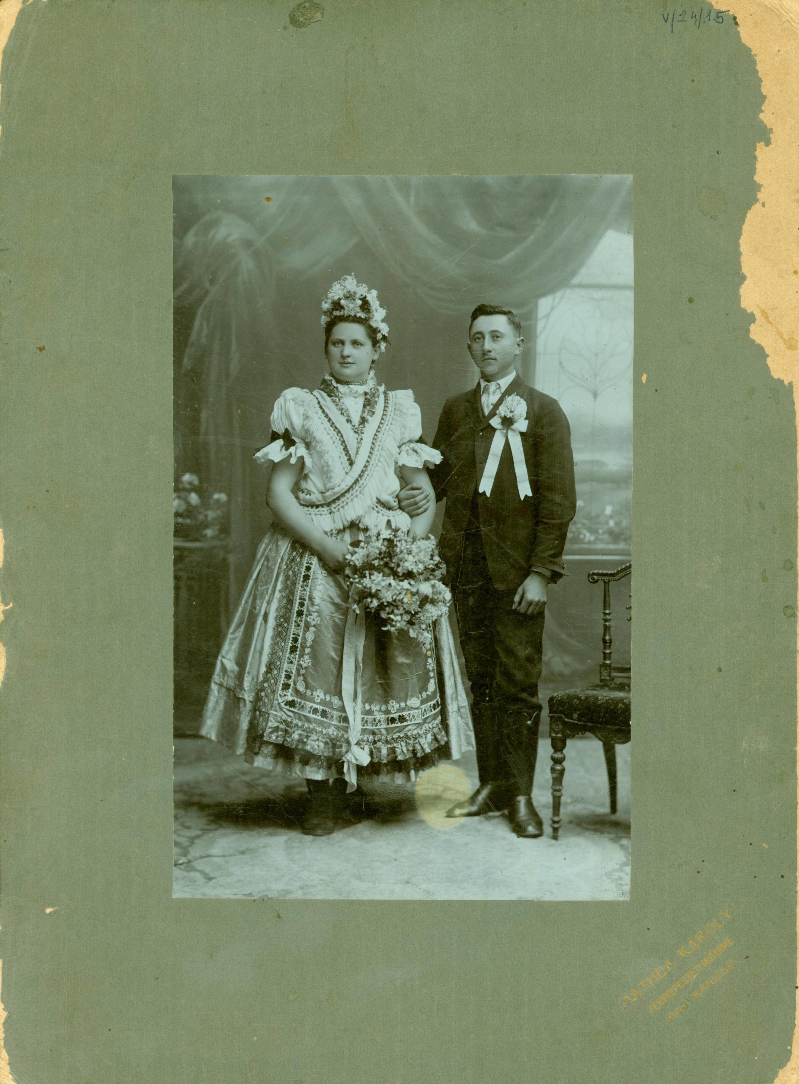 Porrogszentkirályi menyasszony és vőlegény (Rippl-Rónai Múzeum RR-F)