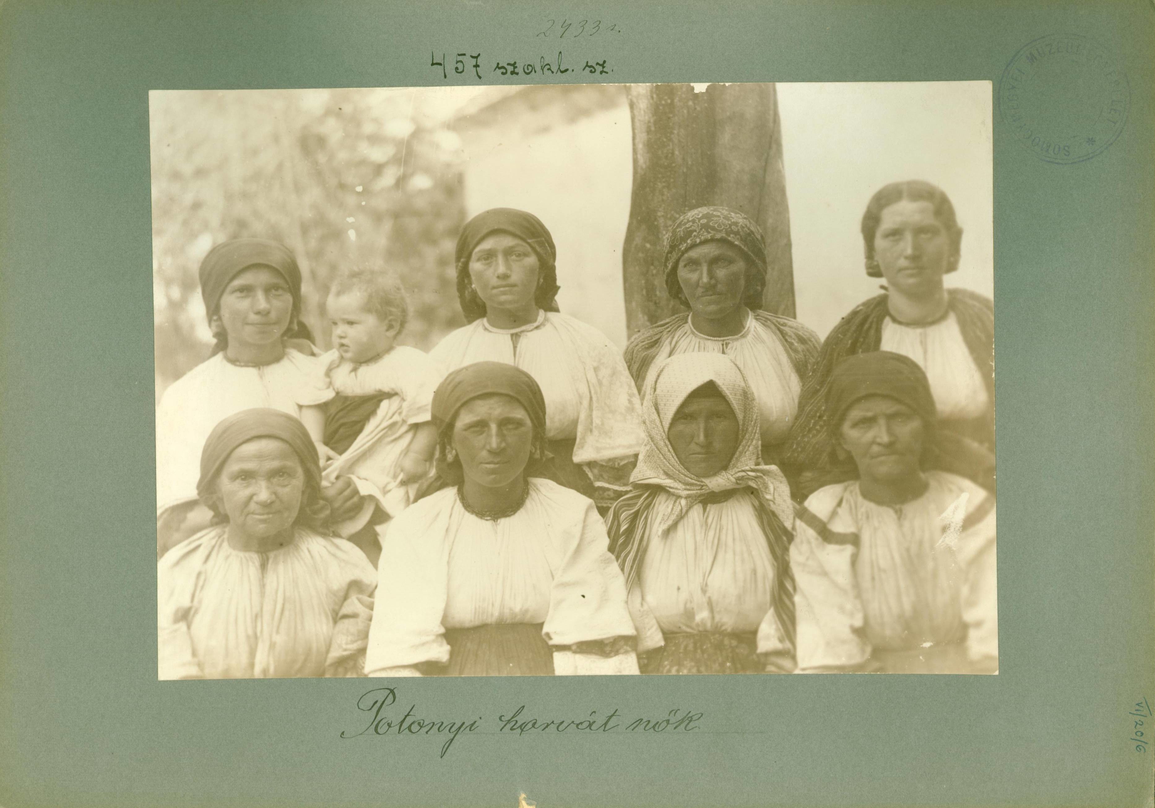 Potonyi horvát nők (Rippl-Rónai Múzeum RR-F)