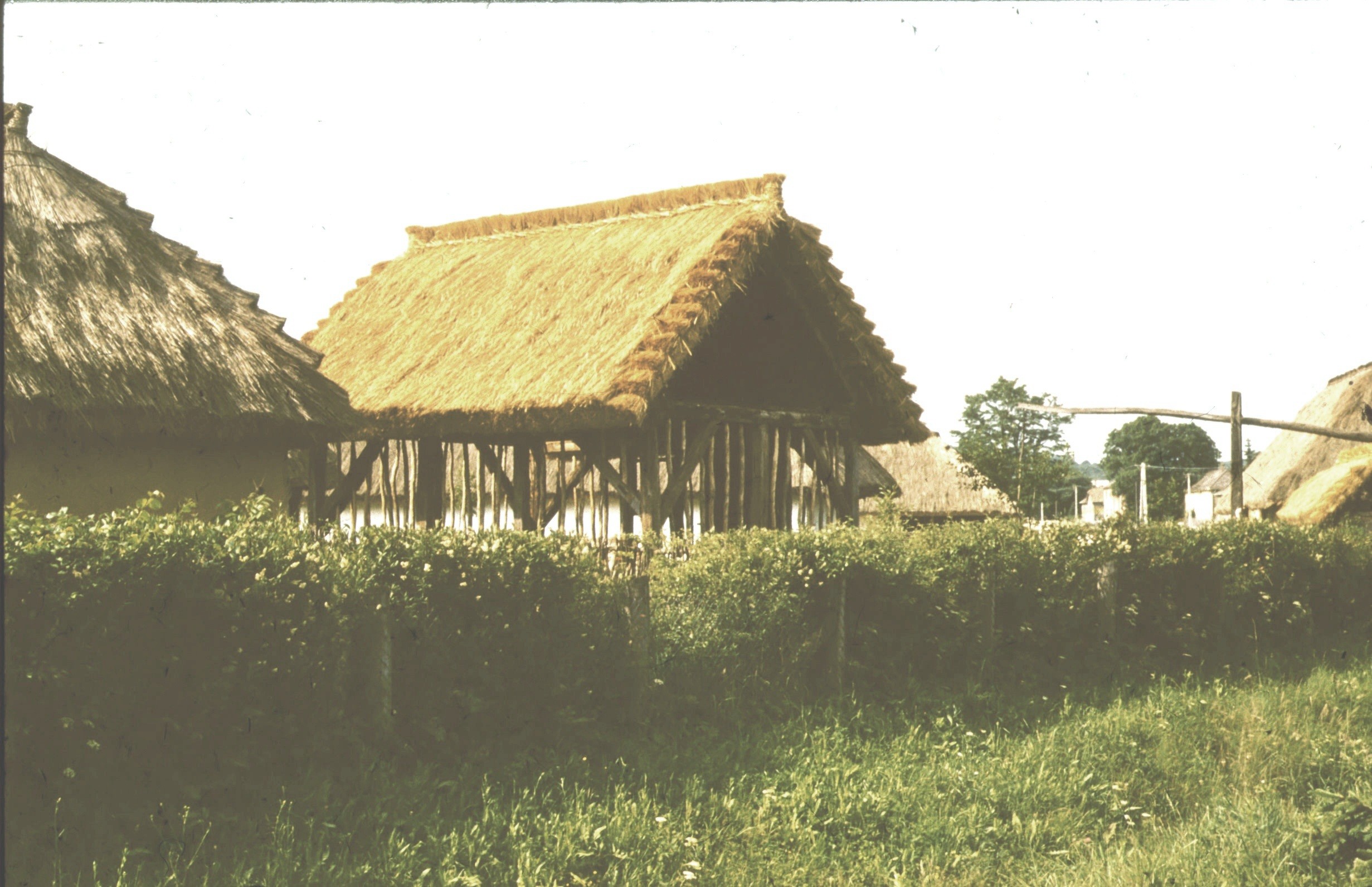 A bodvicai istálló látképe ÉK-ről (Rippl-Rónai Múzeum RR-F)