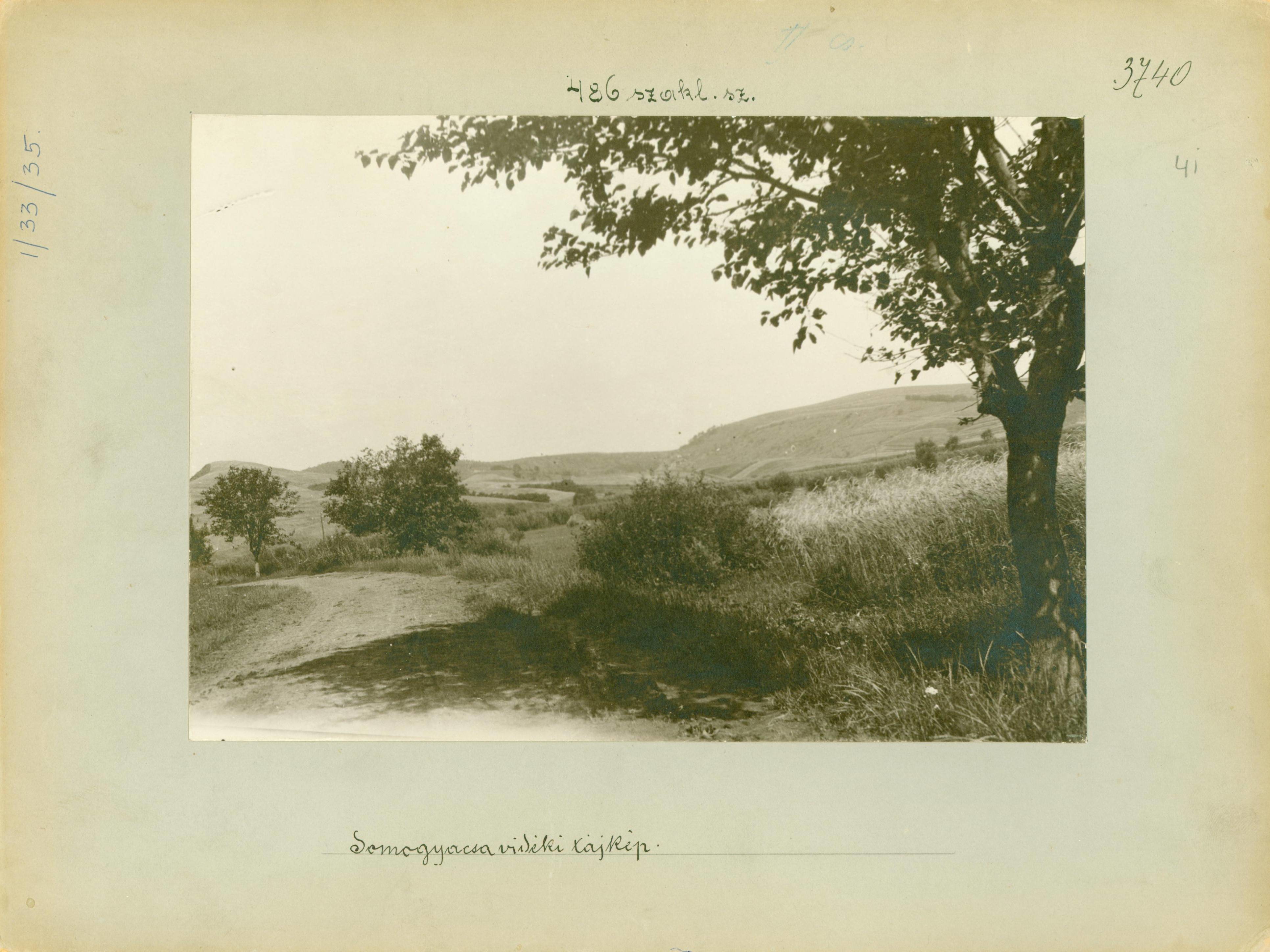 Somogyacsa vidéki tájkép (Rippl-Rónai Múzeum RR-F)