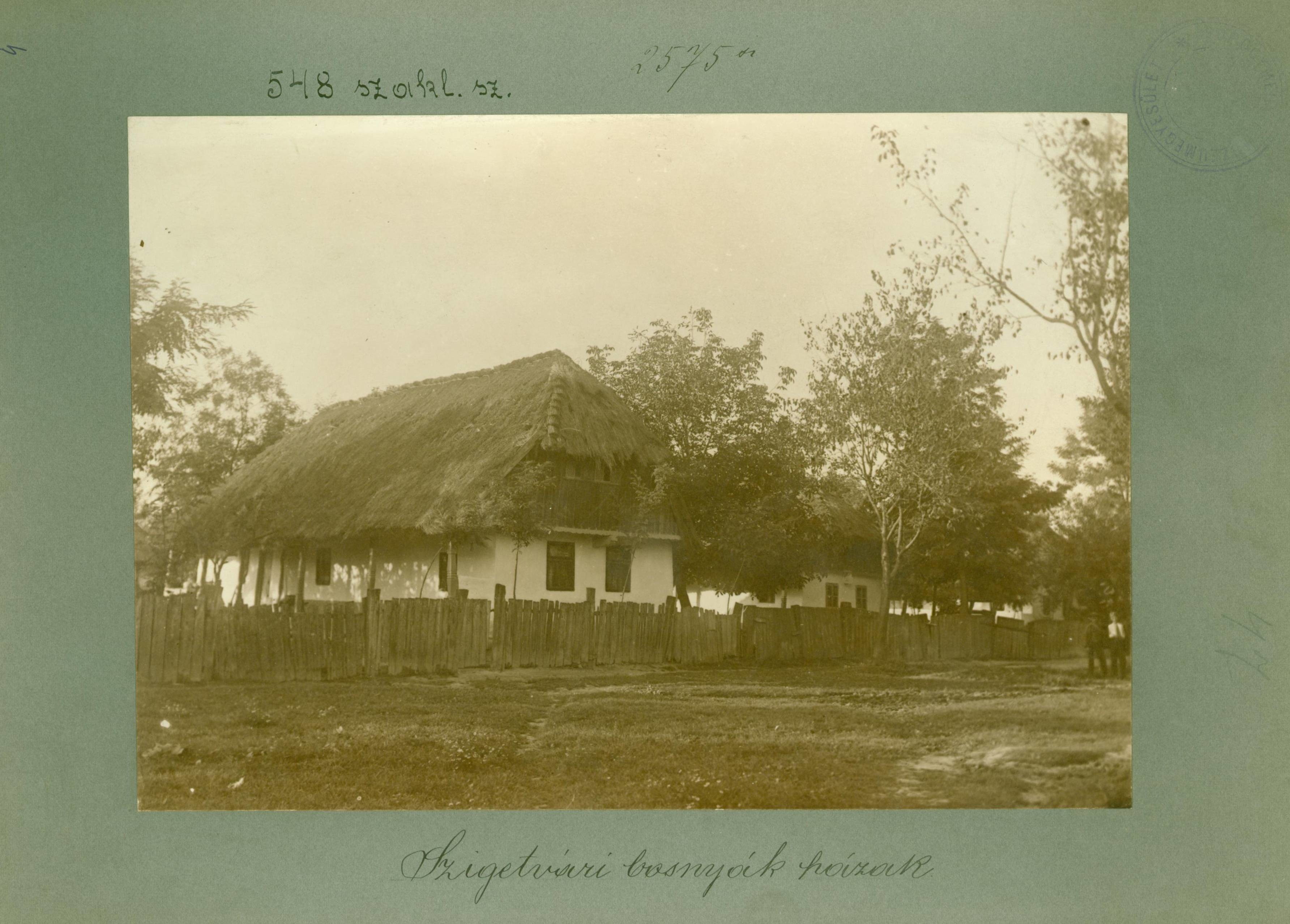 Szigetvári bosnyák házak (Rippl-Rónai Múzeum RR-F)