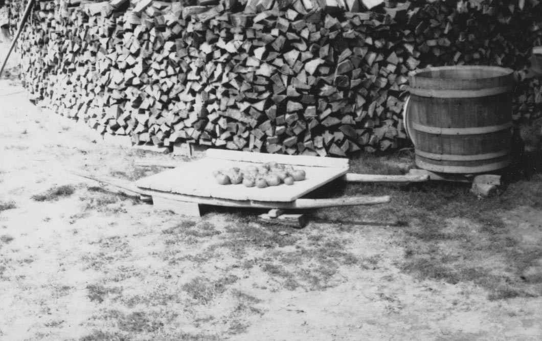 Trágyahordó saroglya "srágla" paradicsommal (Rippl-Rónai Múzeum RR-F)