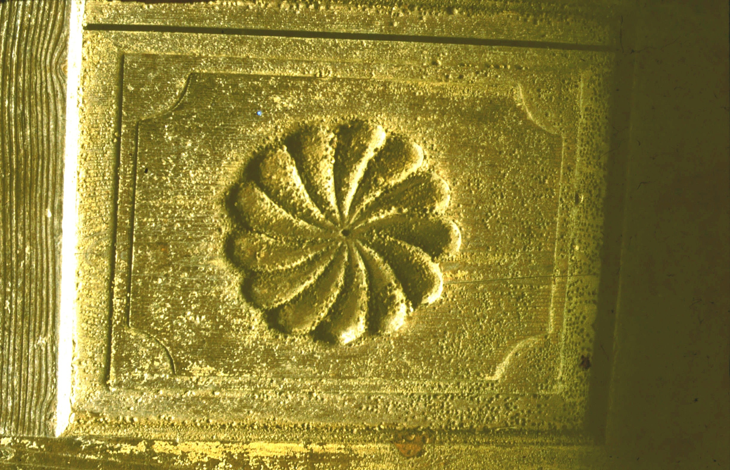 XIX. század végén készült ajtó rozettával (Rippl-Rónai Múzeum RR-F)
