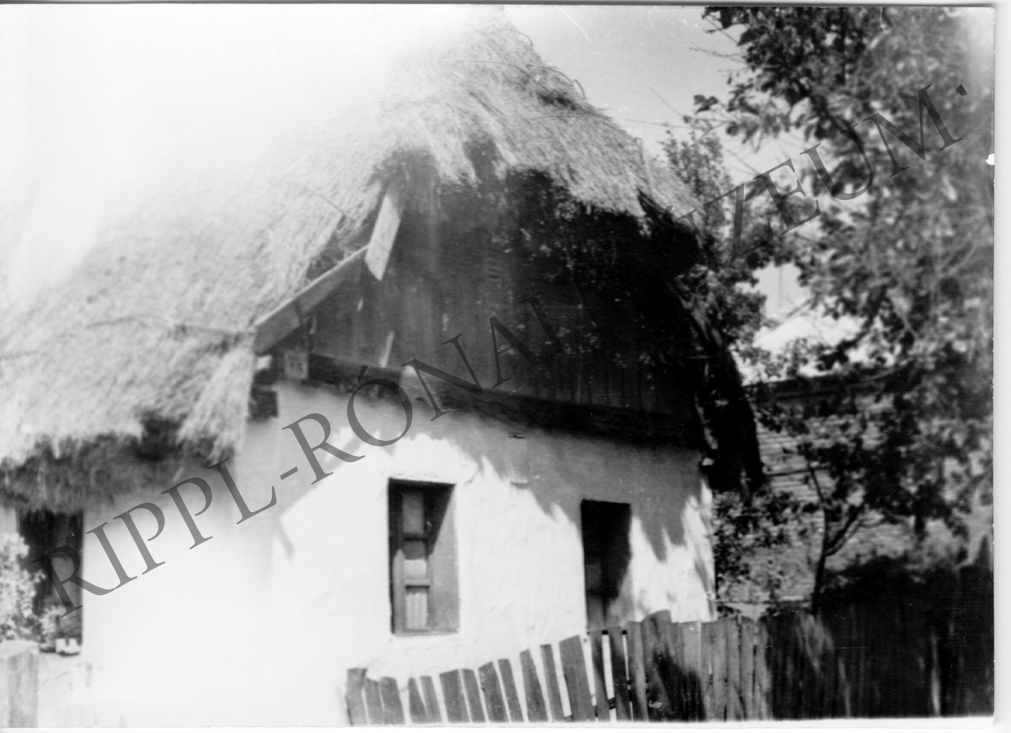 Özv. Csíkváriné háza (Rippl-Rónai Múzeum CC BY-NC-SA)