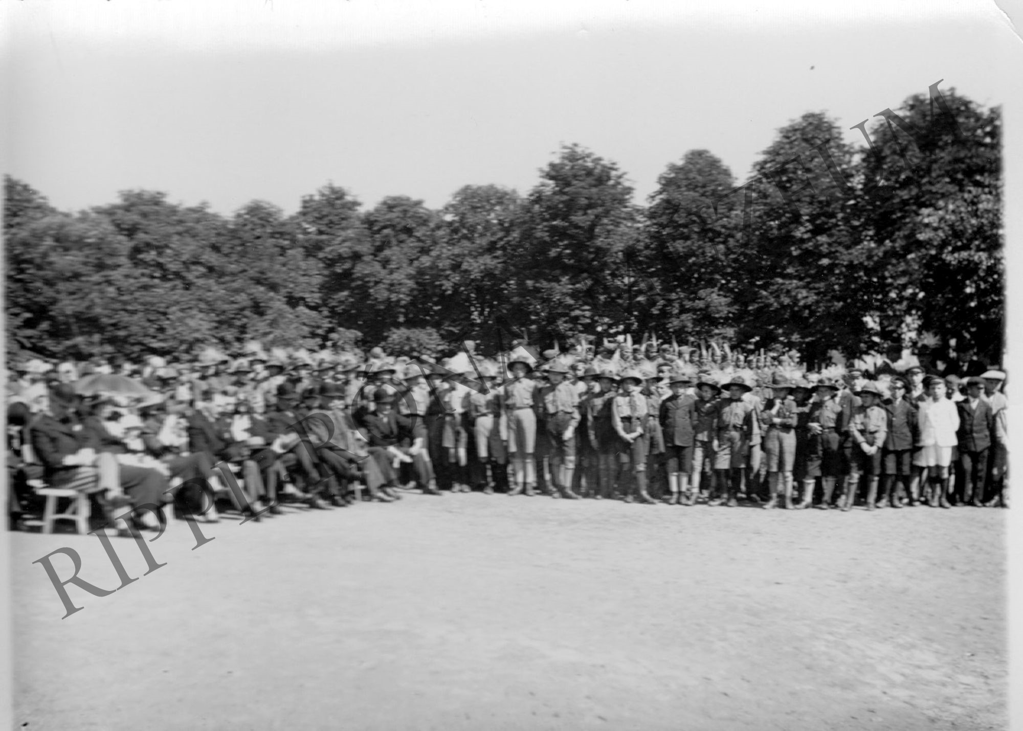 A Hősök Napjánal megünneplése Kaposváron 1936. május 24. (Rippl-Rónai Múzeum CC BY-NC-SA)