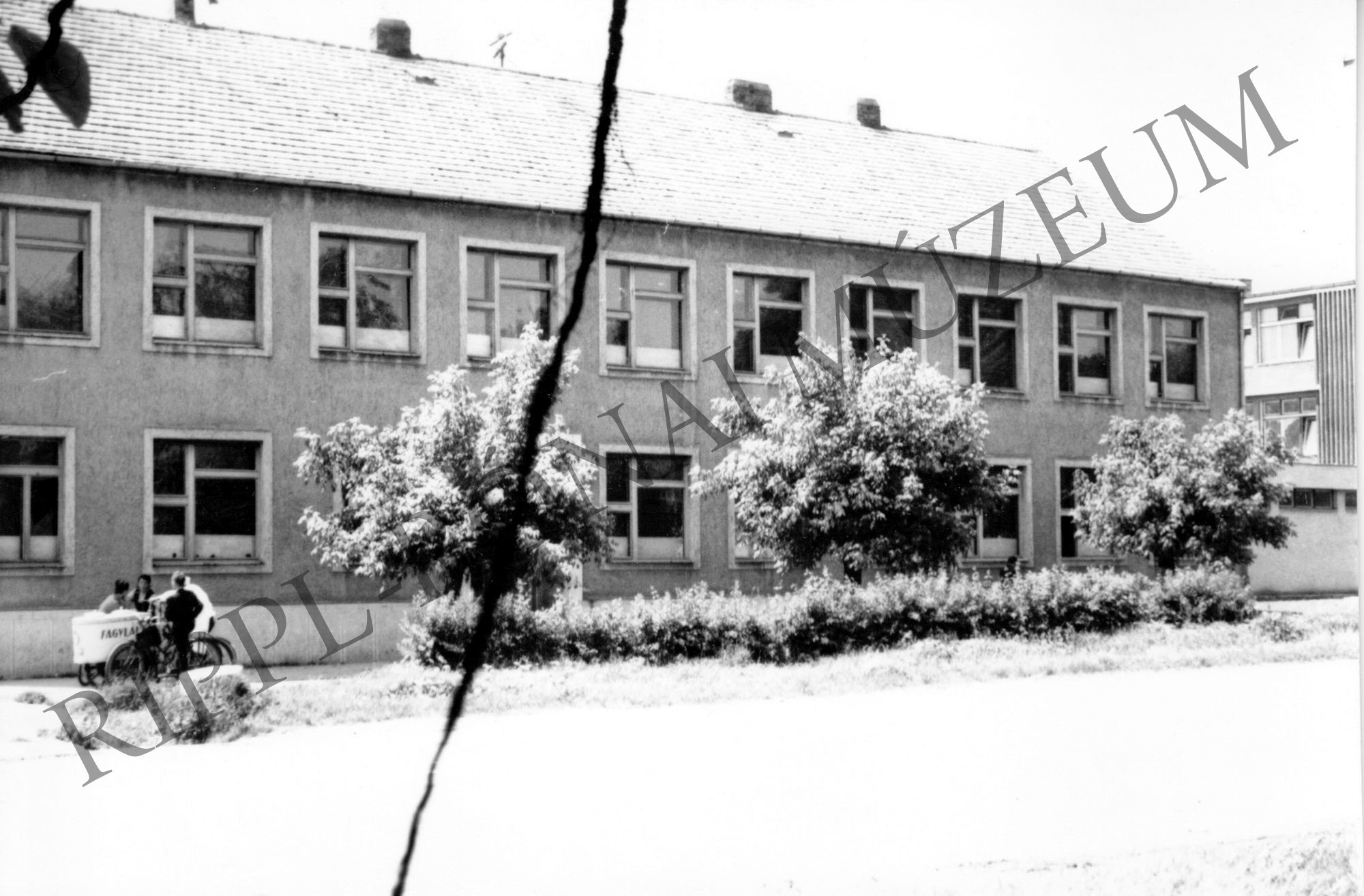 A nagyatádi községi általános iskola (Rippl-Rónai Múzeum CC BY-NC-SA)