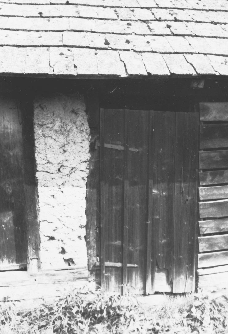 A pajta ajtaja a D - i homlokzaton (Rippl-Rónai Múzeum CC BY-NC-ND)