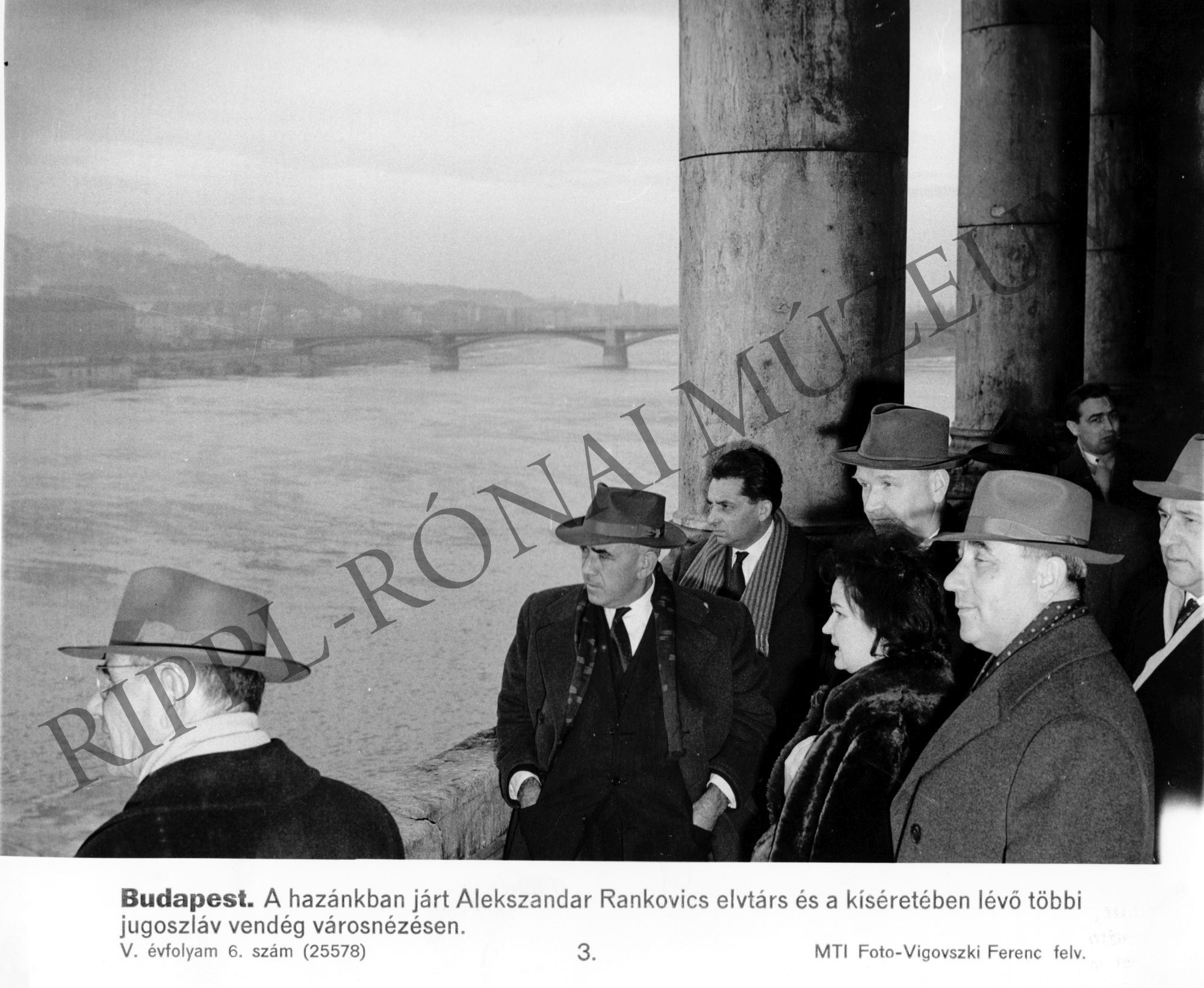 Alekszandr Rankovics vezetésével jugoszláv vendégek jártak hazánkban (Rippl-Rónai Múzeum CC BY-NC-SA)