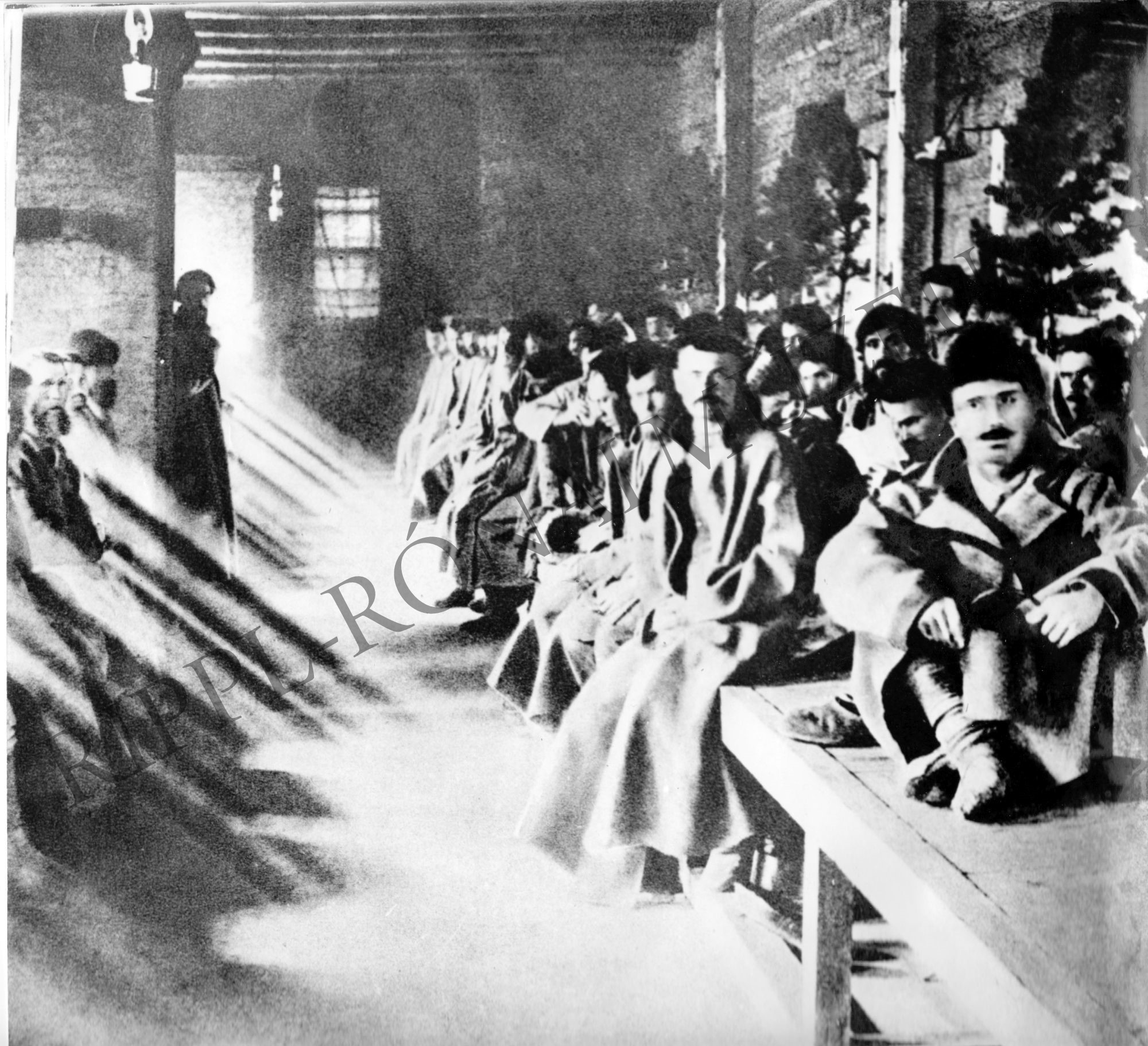 Az alexandrovszki átmenő fogház barakkja (Rippl-Rónai Múzeum CC BY-NC-SA)
