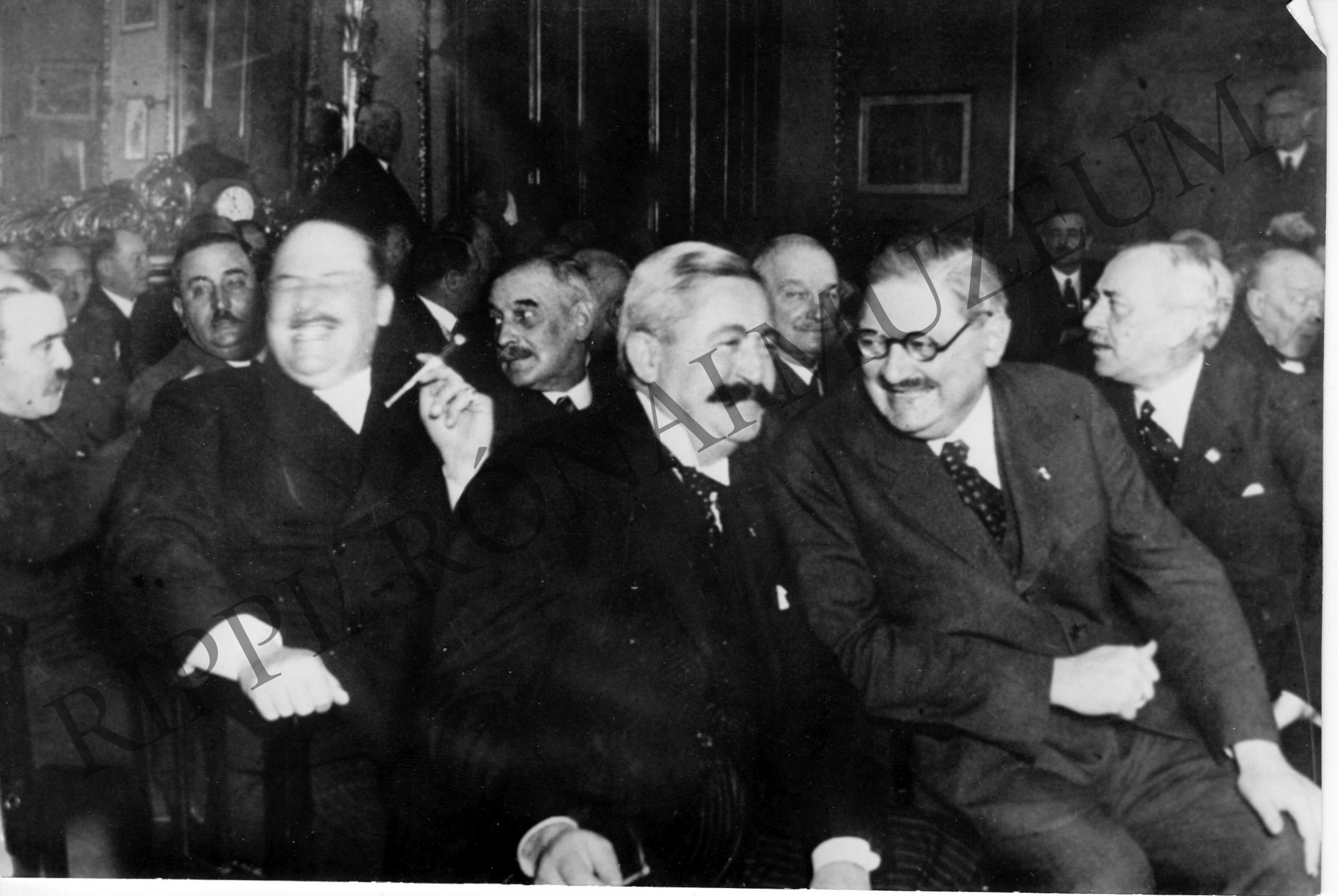 Az Egységes Párt értekezlete (Rippl-Rónai Múzeum CC BY-NC-SA)