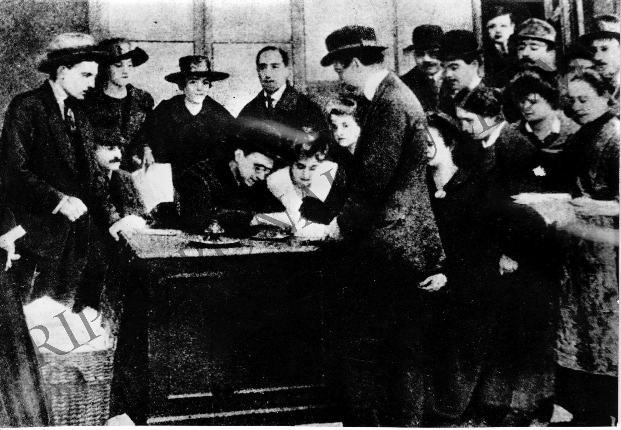 Az első szabad választás Magyarországon. 1919. április (Rippl-Rónai Múzeum CC BY-NC-SA)