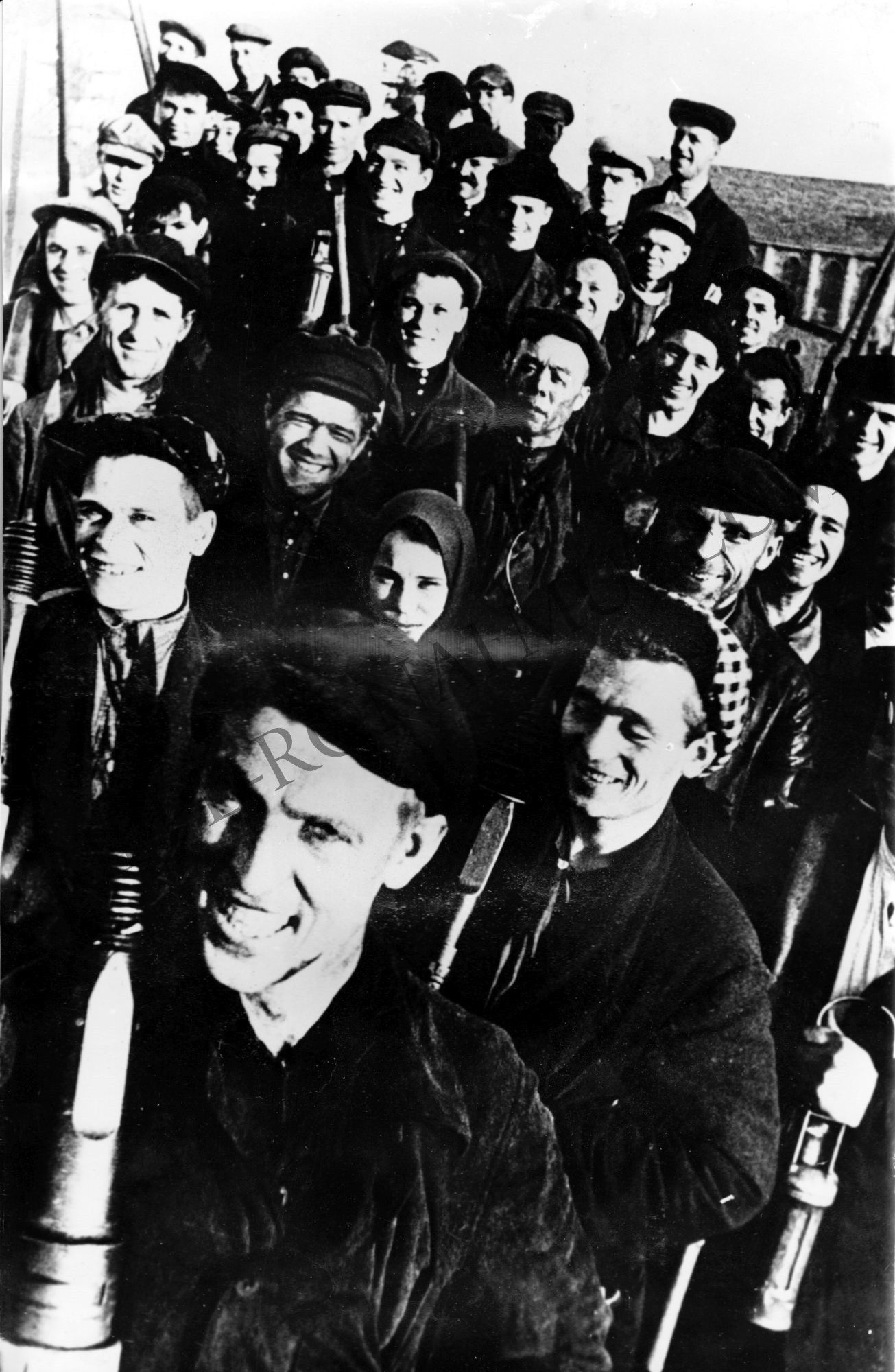 Az első sztahanovisták (Rippl-Rónai Múzeum CC BY-NC-SA)