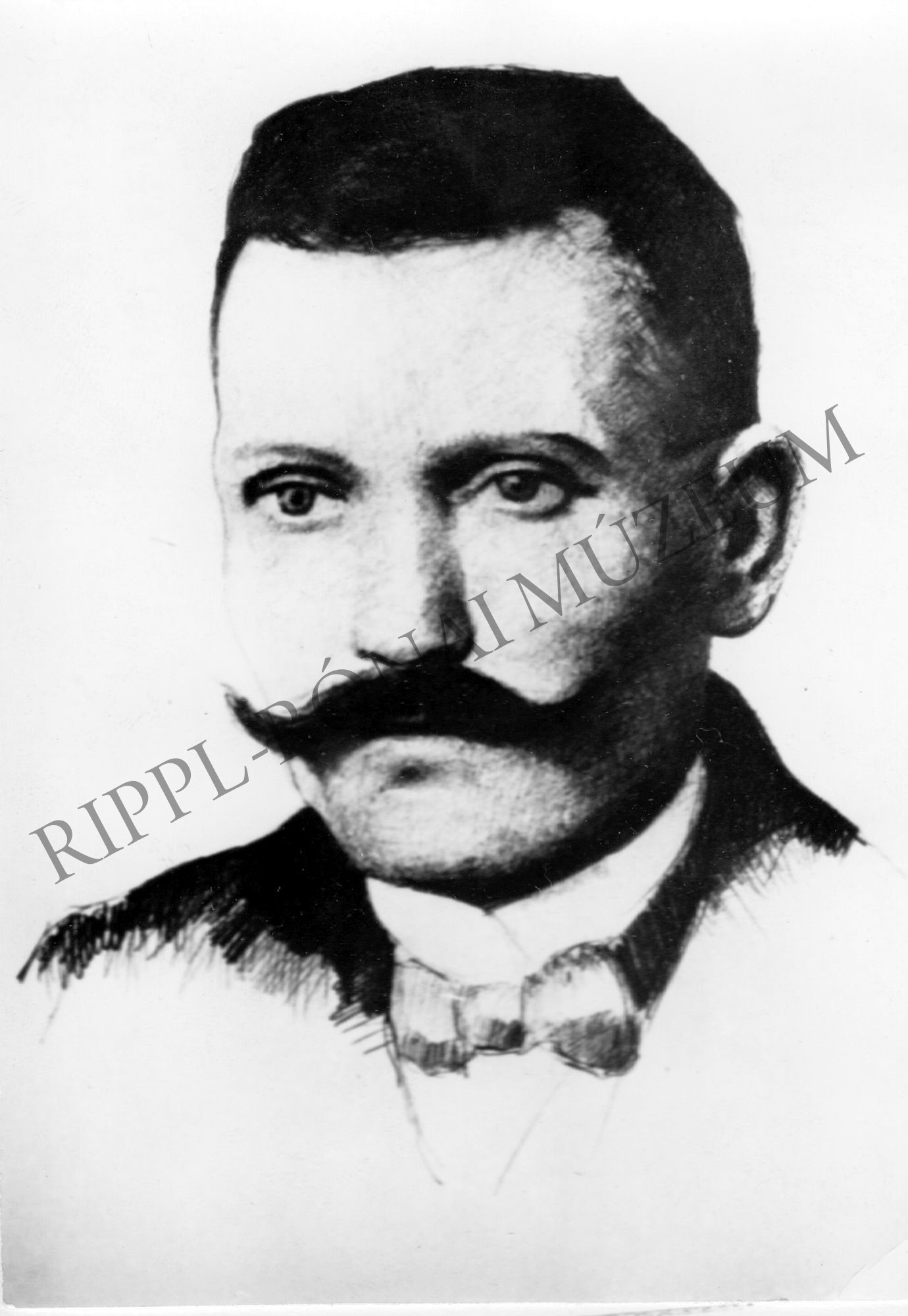 Berecz Károly (1877-1919), mártír Marcali (Rippl-Rónai Múzeum CC BY-NC-SA)