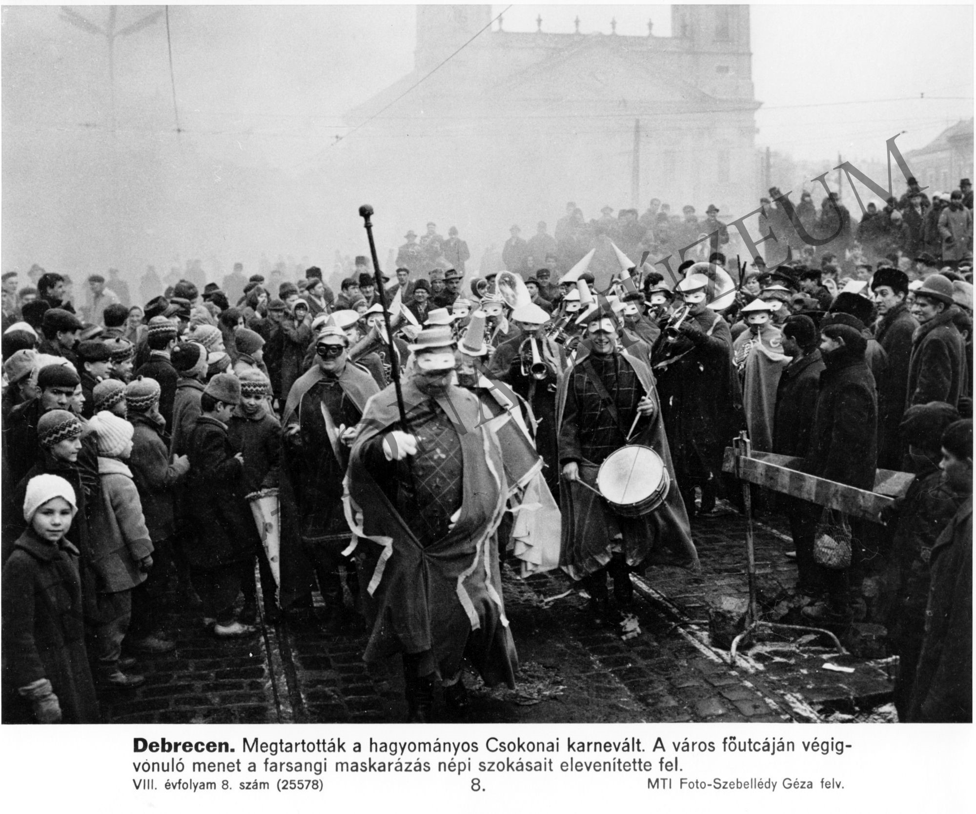 Csokonai karnevál Debrecenben (Rippl-Rónai Múzeum CC BY-NC-SA)