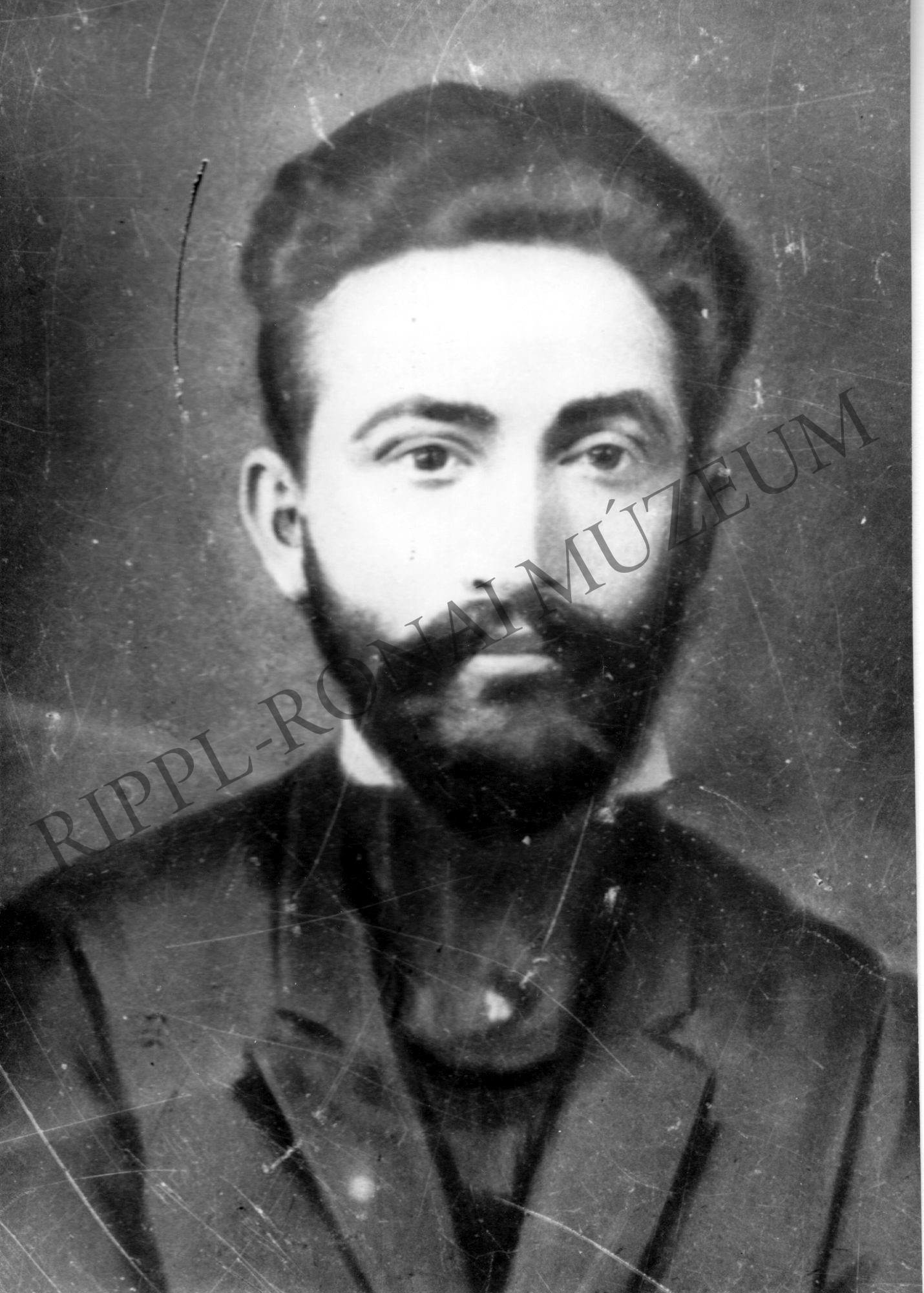 Frankel Leó (1844-1896), ötvös, a magyar és a nemzetközi szoc. mozgalom kiemelkedő személyisége (Rippl-Rónai Múzeum CC BY-NC-SA)