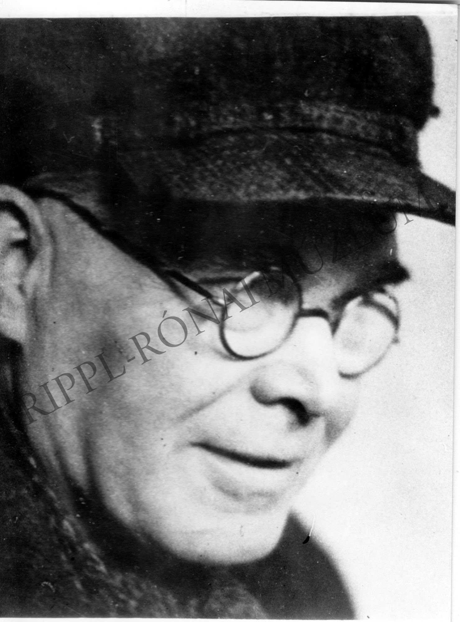 Gábor Andor (1884-1953), kommunista író, újságíró költő. (Rippl-Rónai Múzeum CC BY-NC-SA)