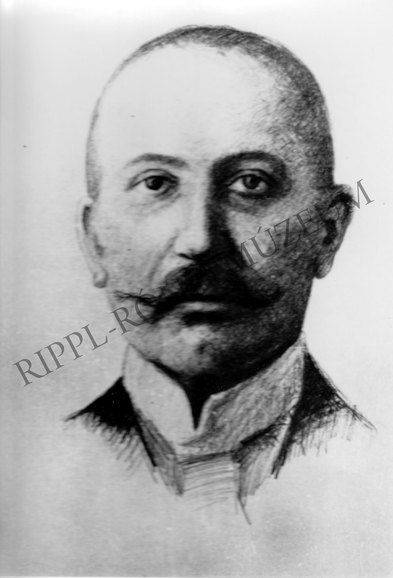 Gold Vilmos (1859-1919), bádogos mester, 1919-es marcali mártír (Rippl-Rónai Múzeum CC BY-NC-SA)