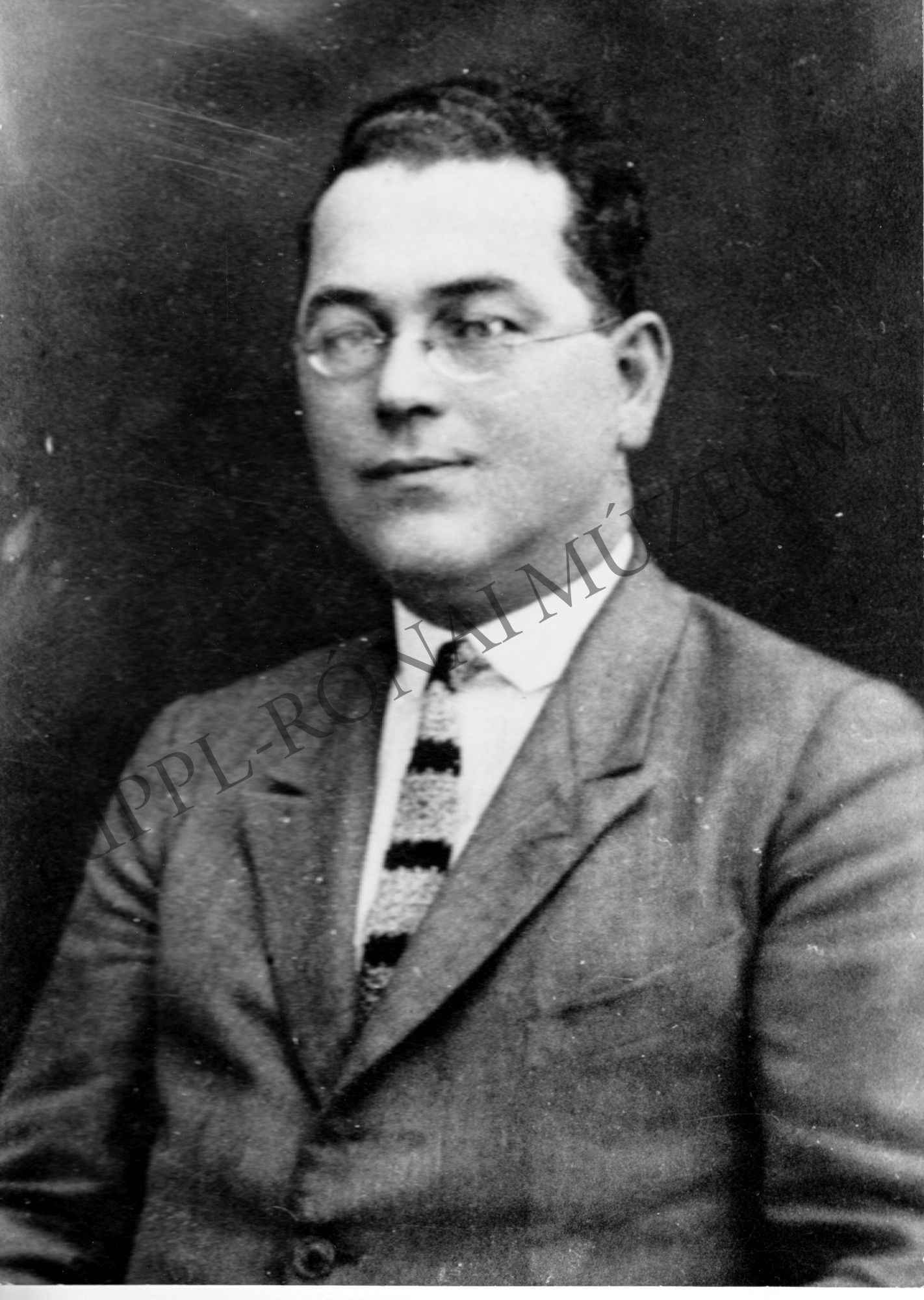 Hirossik János (1887-1950), tetőfedő, szociáldemokrata, majd kommunista (Rippl-Rónai Múzeum CC BY-NC-SA)