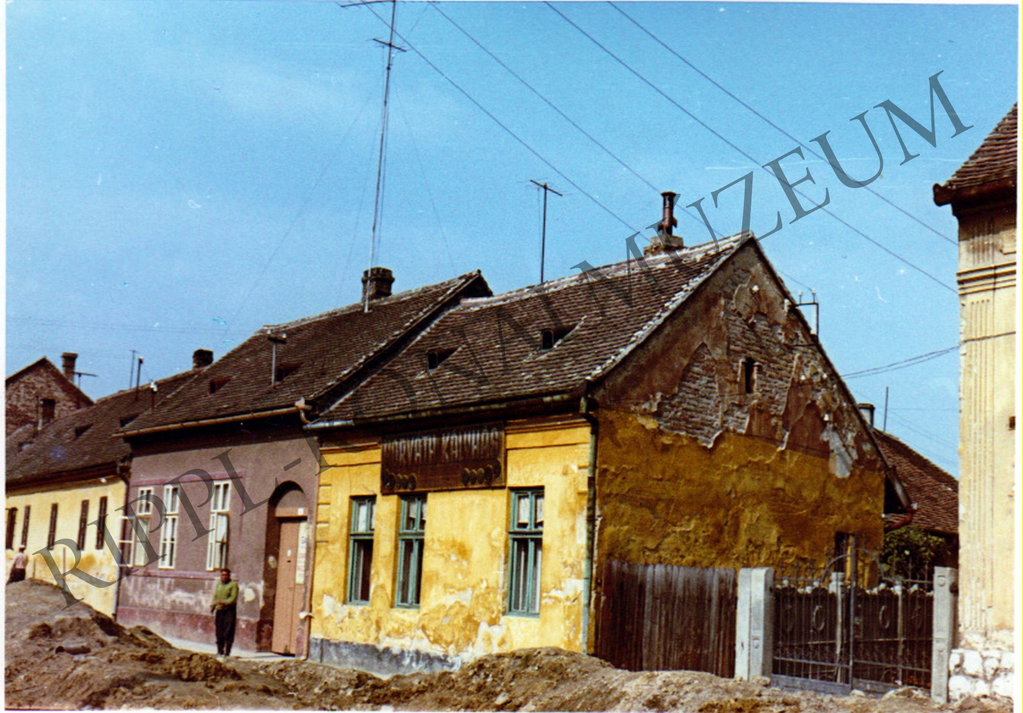 Horváth Kályhás háza a Kanizsai utcában, Kaposváron (Rippl-Rónai Múzeum CC BY-NC-SA)