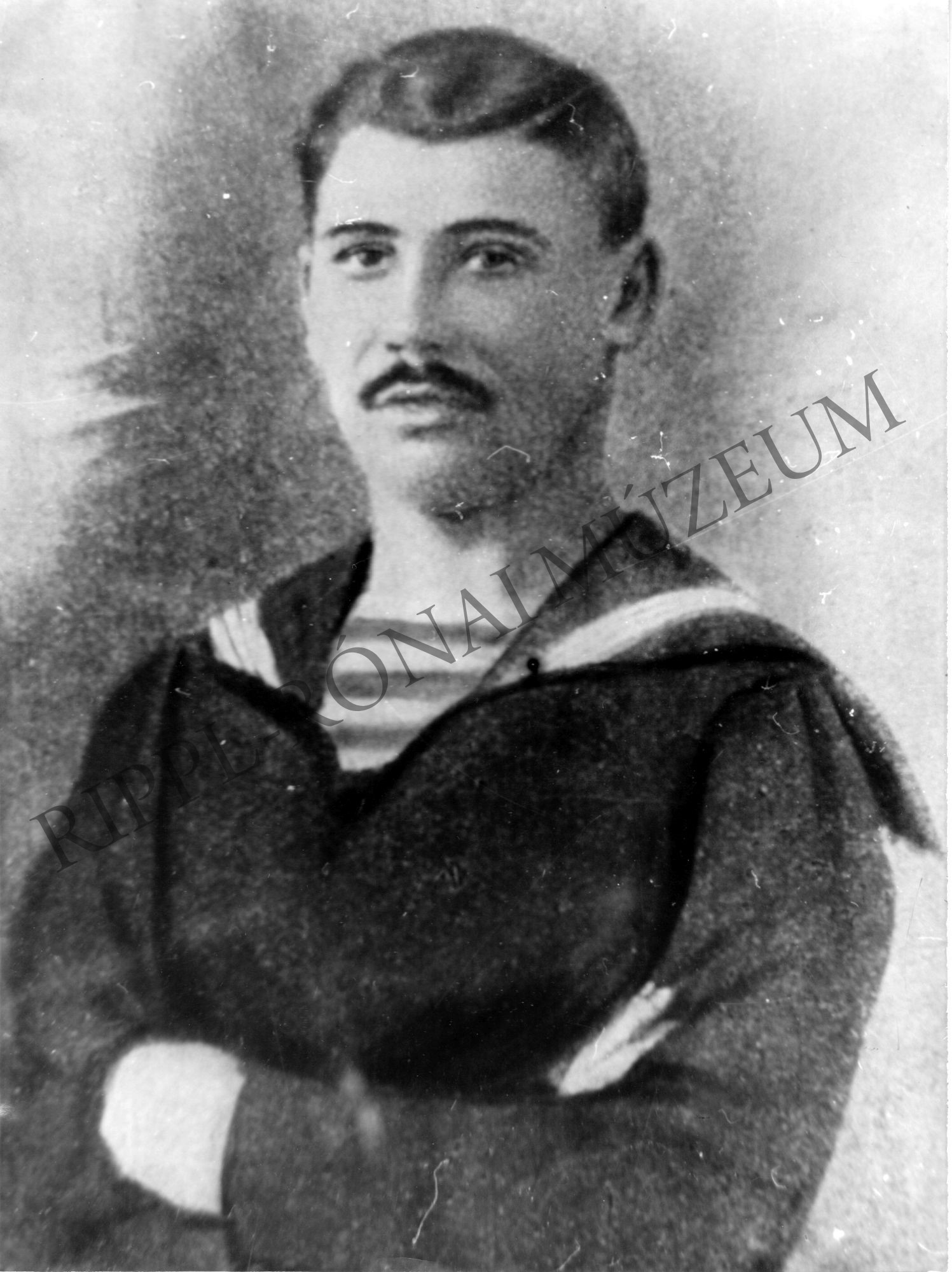 Kerekes Árpád (1896-1919), vasesztergályos, felkelő tengerész (Rippl-Rónai Múzeum CC BY-NC-SA)