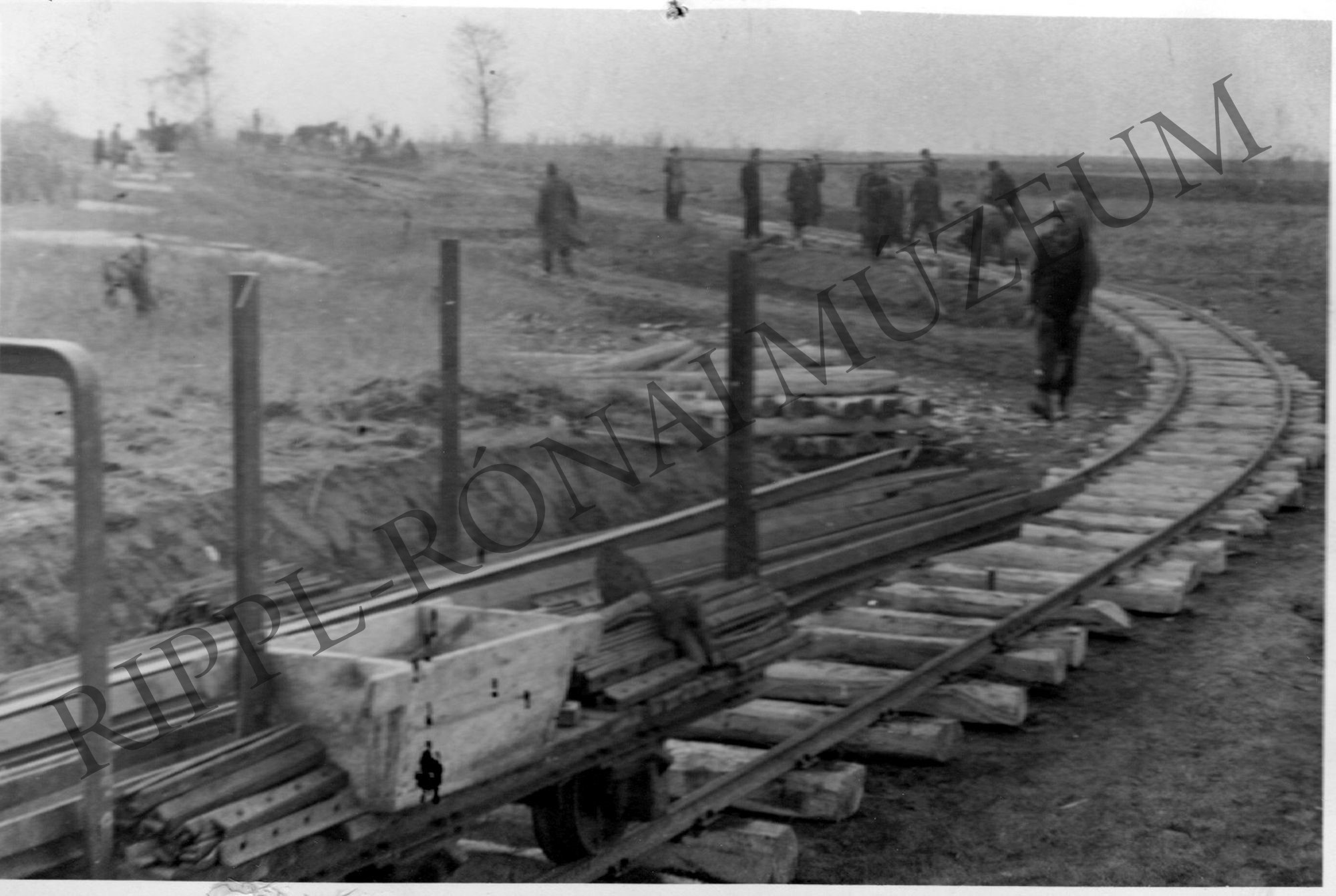 Kisvasútépítés Somogyban (Rippl-Rónai Múzeum CC BY-NC-SA)