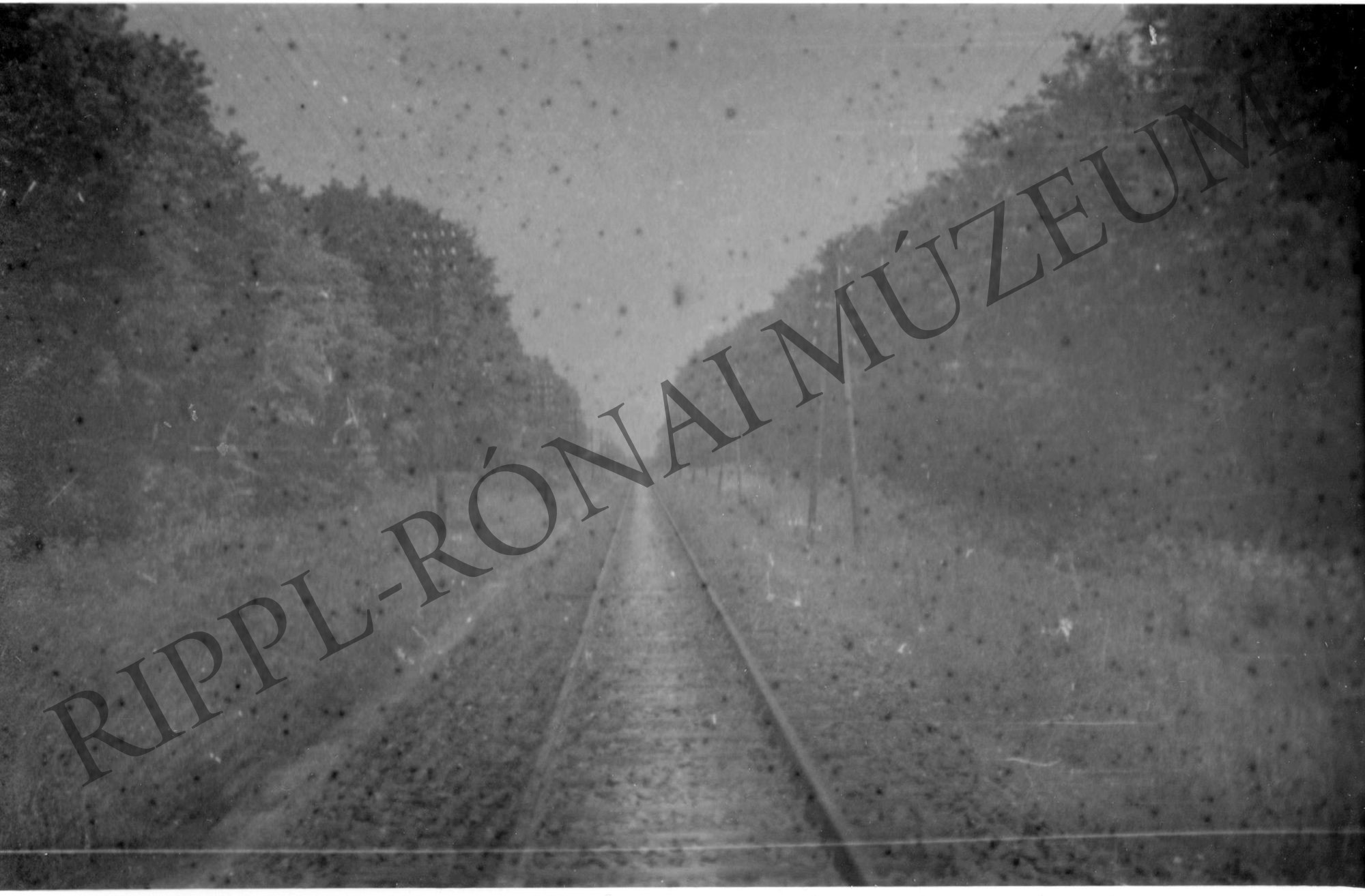 Kutas -Nagybajom közti vasúti vágány (Rippl-Rónai Múzeum CC BY-NC-SA)