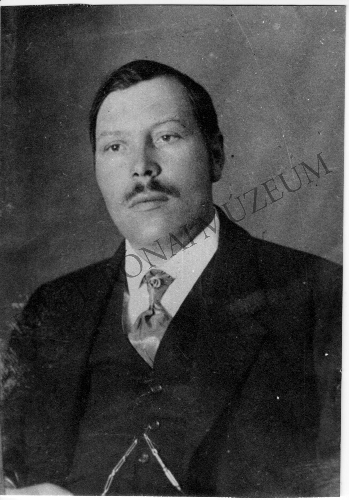 Peinhoffer Lajos (1880-1945) szabómester, 1919-ben a Somogy megyei direktórium tagja (Rippl-Rónai Múzeum CC BY-NC-SA)
