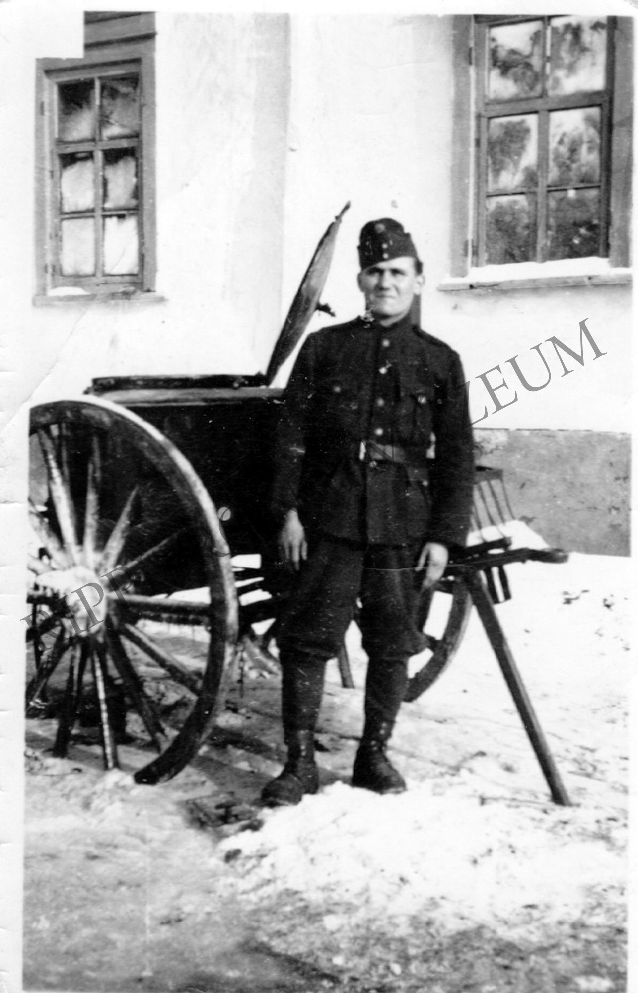 Pencár József katona - főszakács (Rippl-Rónai Múzeum CC BY-NC-SA)
