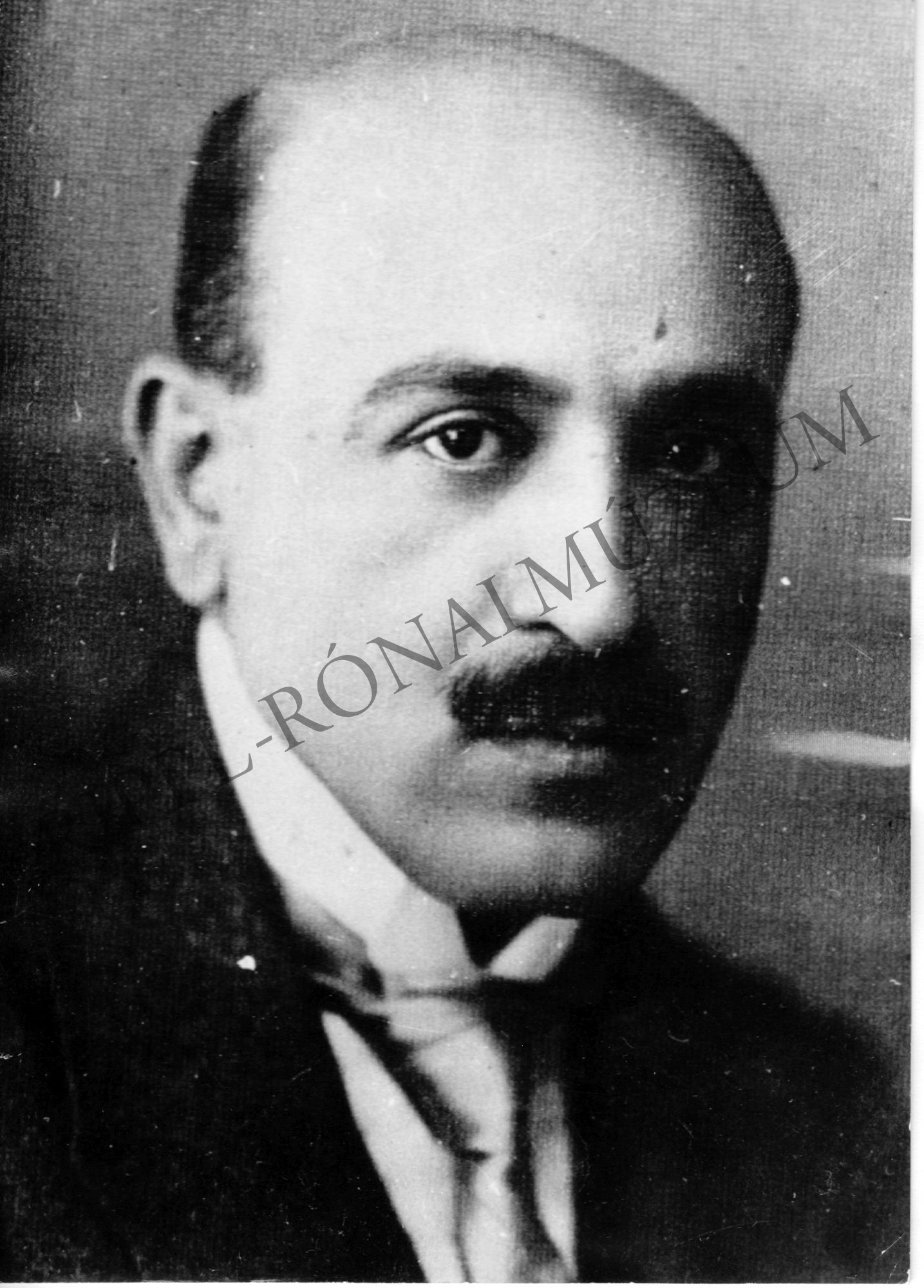 Rabinovics József (1884-1940), arnyműves, szociáldemokrata, majd kommunista vezető (Rippl-Rónai Múzeum CC BY-NC-SA)