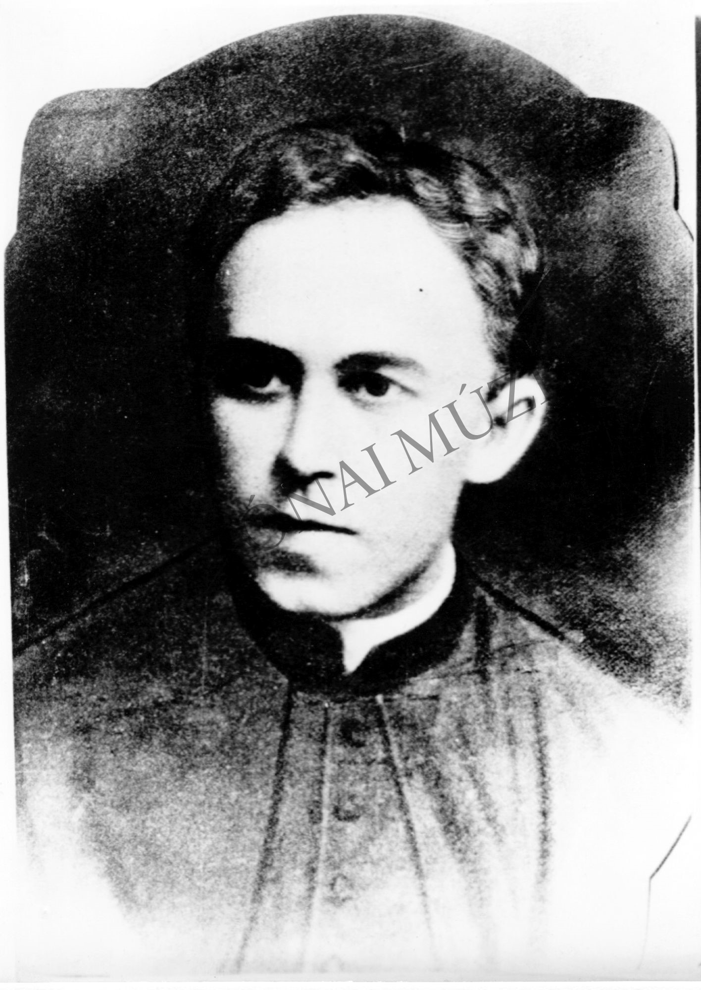 Simon József káplán, a marcali munkástanács tagja (1892 május 6. Szenyér - 1919. augusztus 28. Marcali) (Rippl-Rónai Múzeum CC BY-NC-SA)