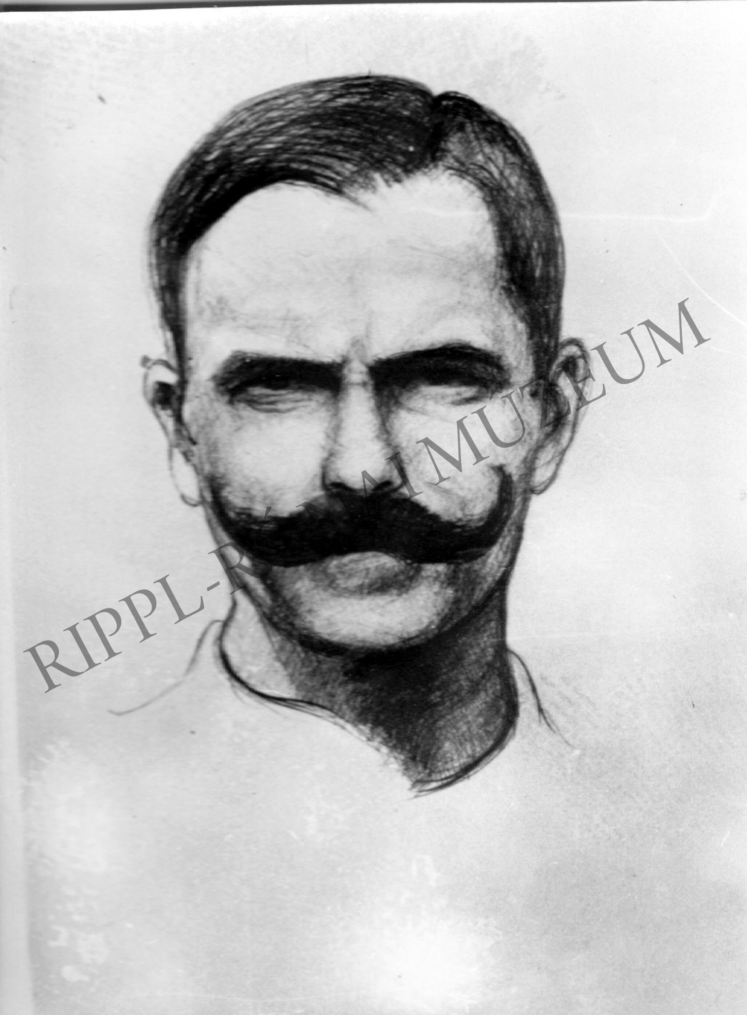 Stigler Imre (1889-1919) ácssegéd, 1919-es marcali mártír (Rippl-Rónai Múzeum CC BY-NC-SA)