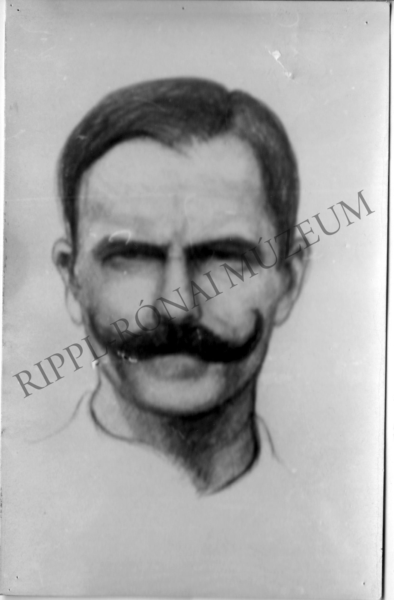 Stigler Imre ácssegéd, mártír (1889. szeptember 25. Marcali - 1919. auguisztus 28. Marcali) (Rippl-Rónai Múzeum CC BY-NC-SA)