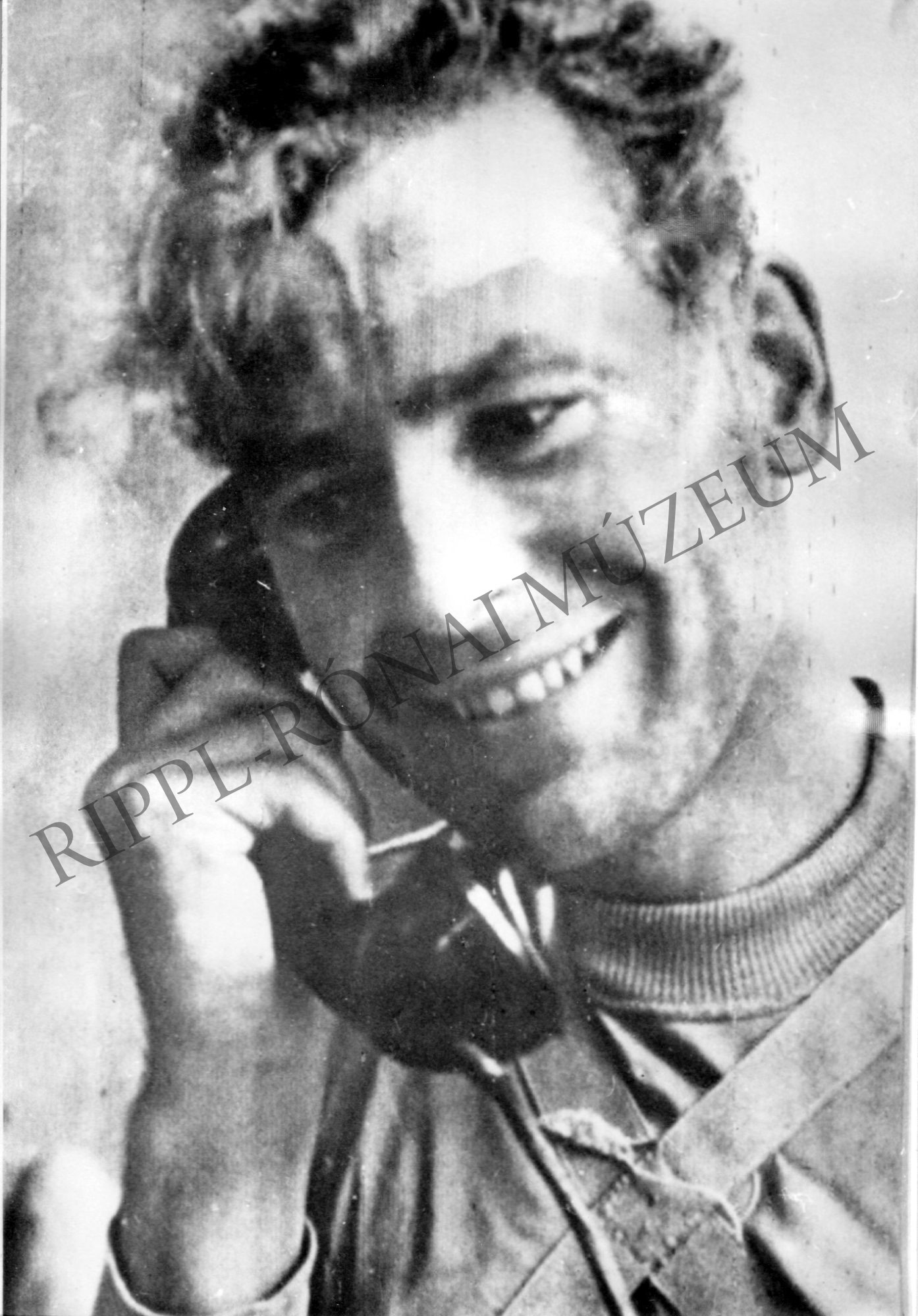 Tyitov telefonon jelentést tesz Hruscsovnak (Rippl-Rónai Múzeum CC BY-NC-SA)