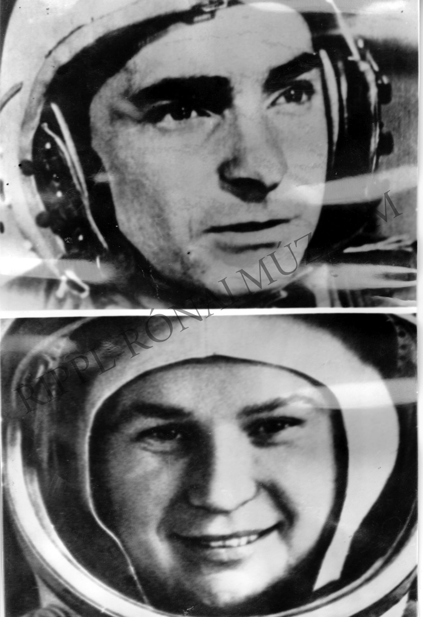 Valerij Bikovszkij és Valentyina Tyereskova, a második páros űrrepülés hősei (Rippl-Rónai Múzeum CC BY-NC-SA)