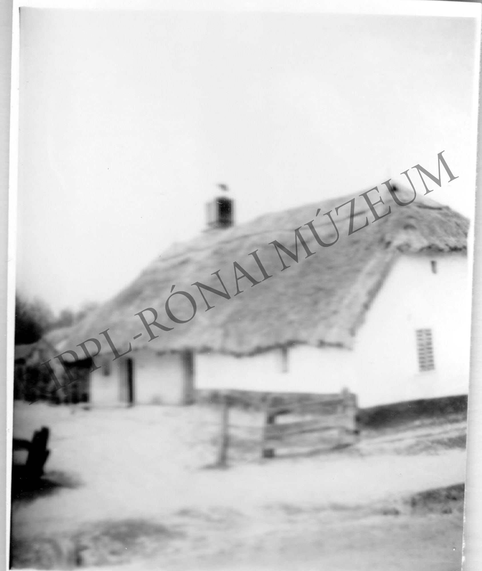 Zsellérház Balatonújlakon - az udvar felől (Rippl-Rónai Múzeum CC BY-NC-SA)