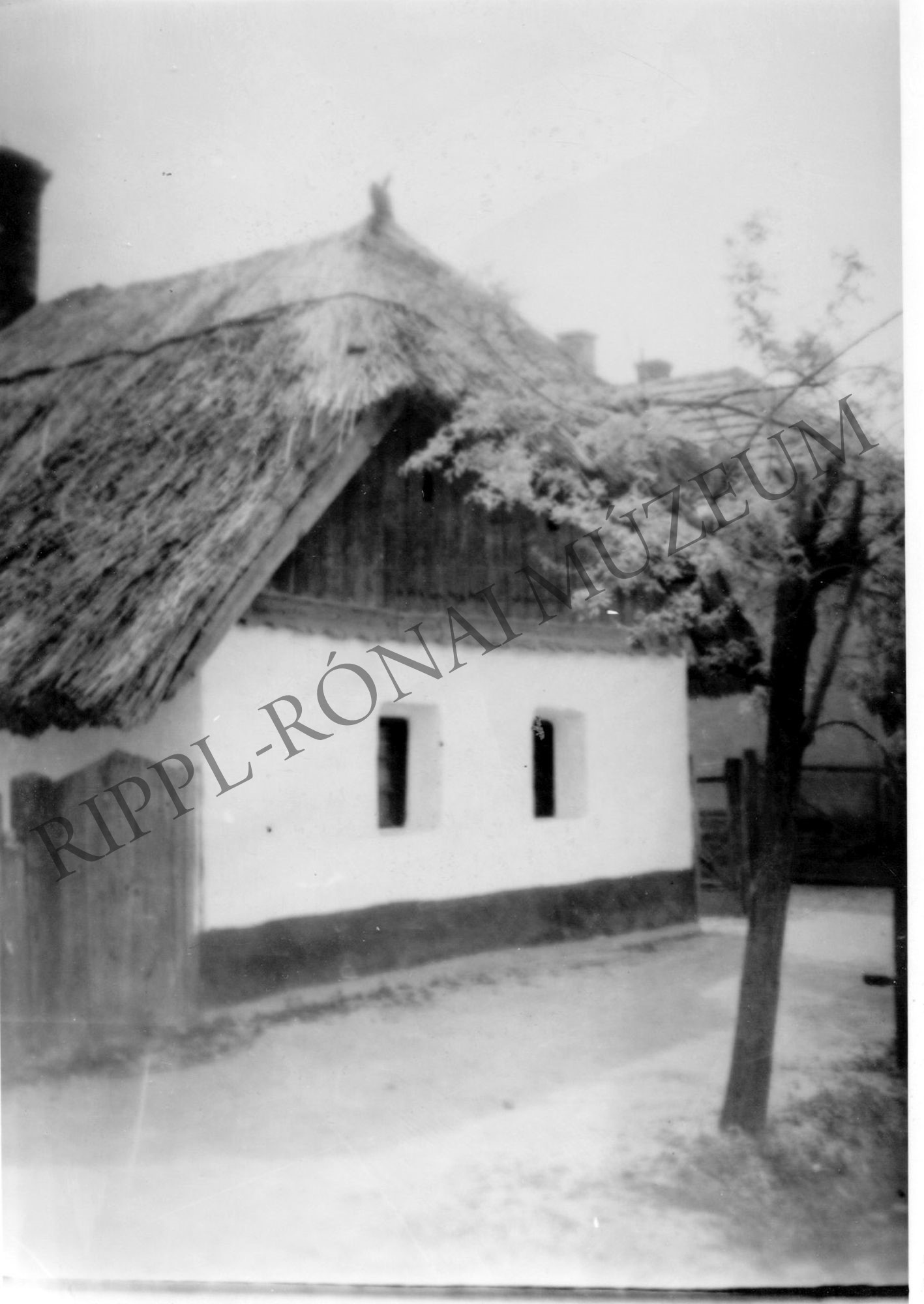 Zsuppos parasztház Balatonújlakon (Rippl-Rónai Múzeum CC BY-NC-SA)
