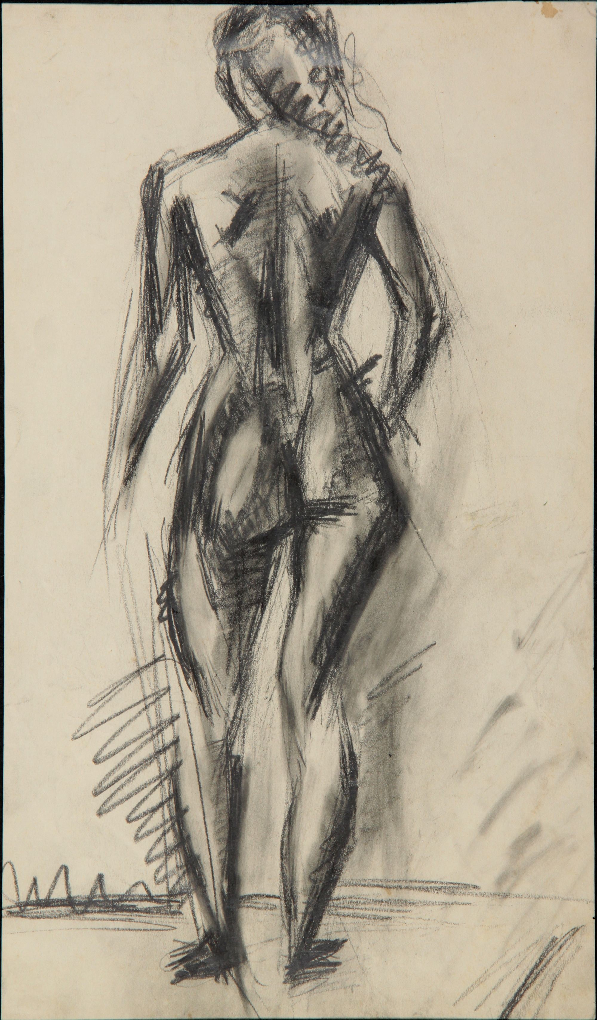 Álló nő hátaktja (Rippl-Rónai Múzeum CC BY-NC-SA)