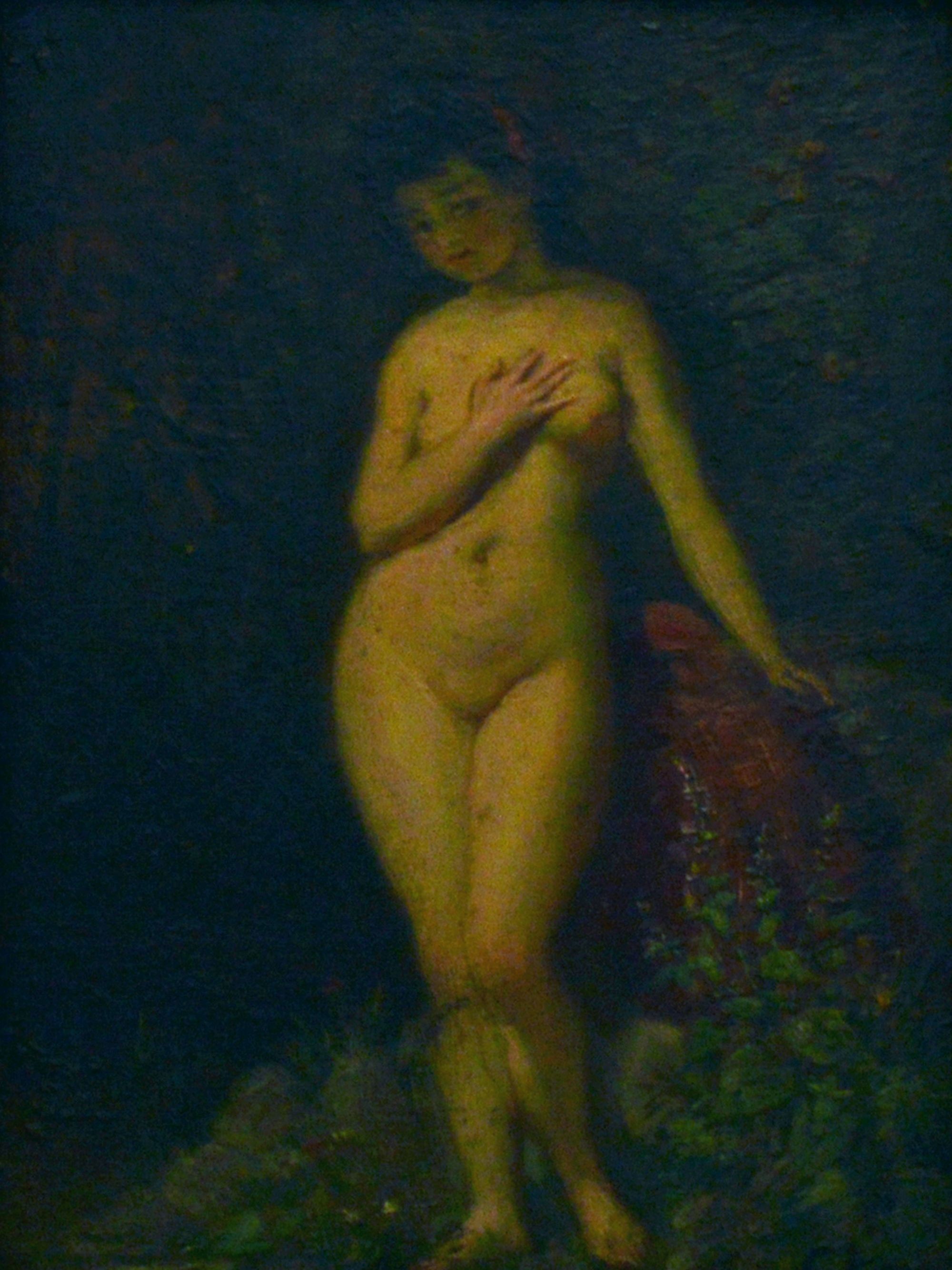 Álló női akt (Rippl-Rónai Múzeum CC BY-NC-ND)